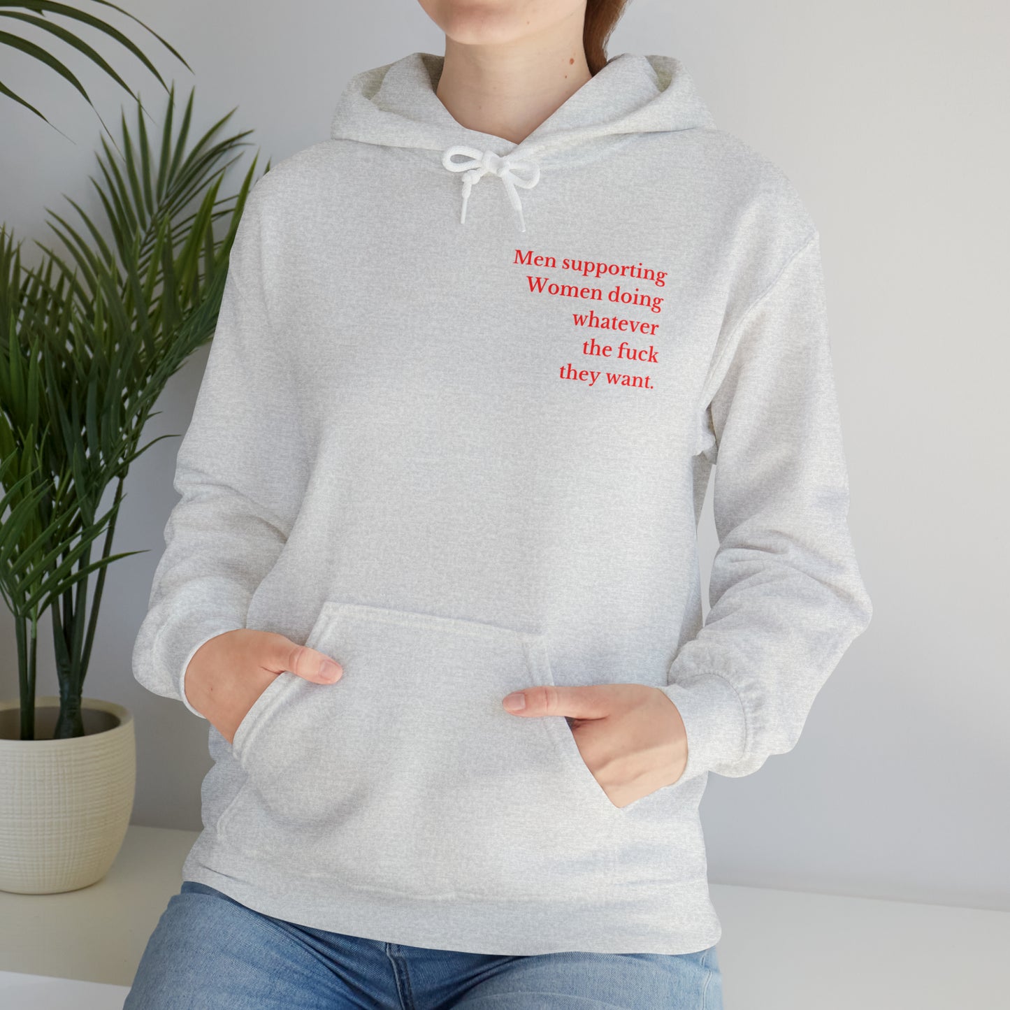 Men supporting women sweater birthday sweater Christmas gifts Sweatshirt Gift for him Gift