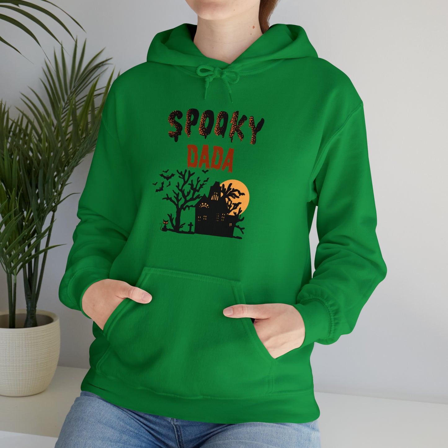 Spooky Dad Halloween Sweatshirt, Daddy haunted house sweatshirt Funny Halloween Horror sweater Halloween Sweatshirt, Halloween Tee, unisex