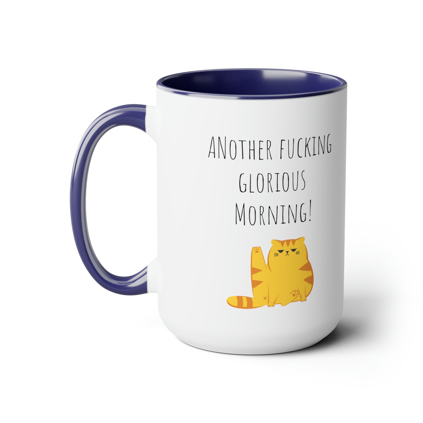 Funny grumpy cat mug funny Coffee Mug Fucking glorious morning mug cat mug gift for her Mug funny gift for wife tea Christmas gift 15oz