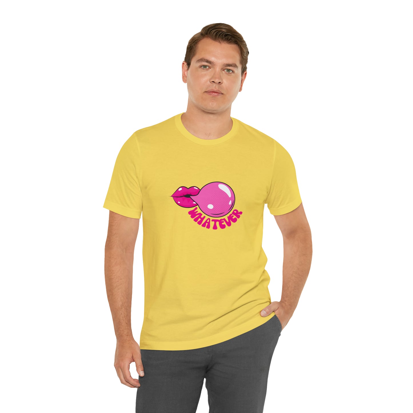 Whatever bubblegum T-Shirt Aesthetic Shirt Trendy Shirt Shirt With Words On Back Positive Gift for him Gift for her boho shirt hippie soul
