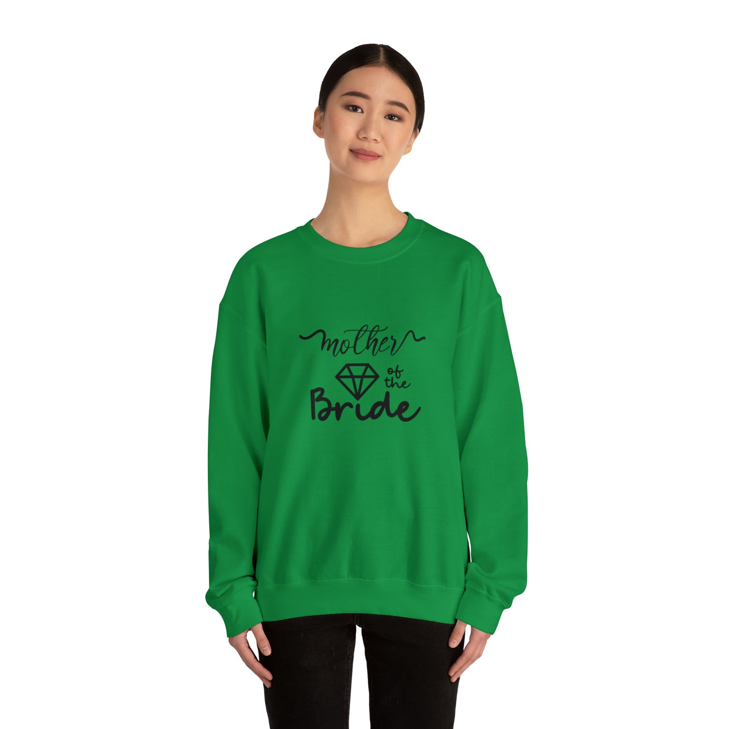 Mother of the bride sweatshirt, wedding attire, gift for Mom, bridal party clothes, yoga wear for her, for him,Birthday gift for her