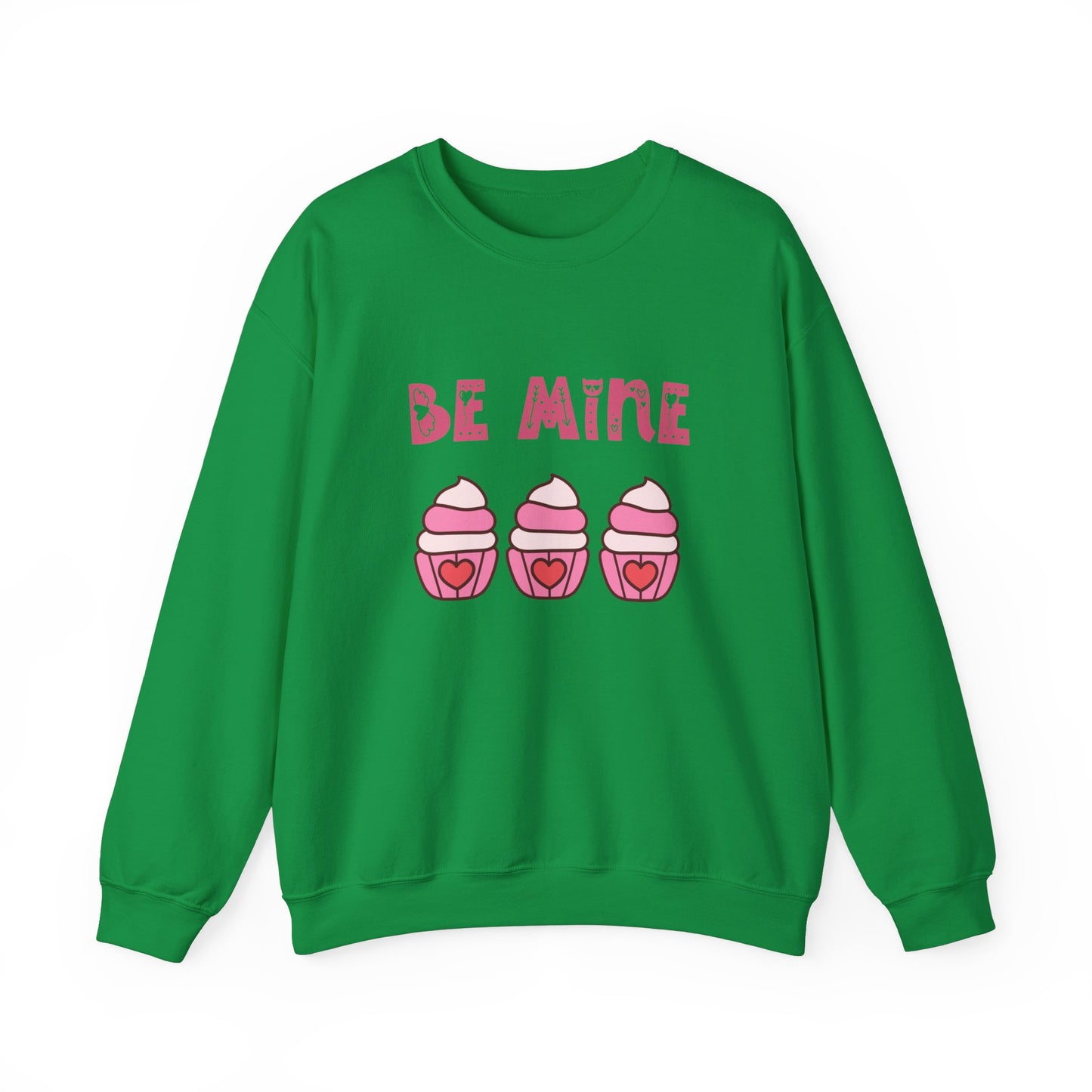 Be mine cupcake sweater valentines Day sweatshirt love sweater galentine's day gift best friend gift Unisex gift cupcake sweatshirt