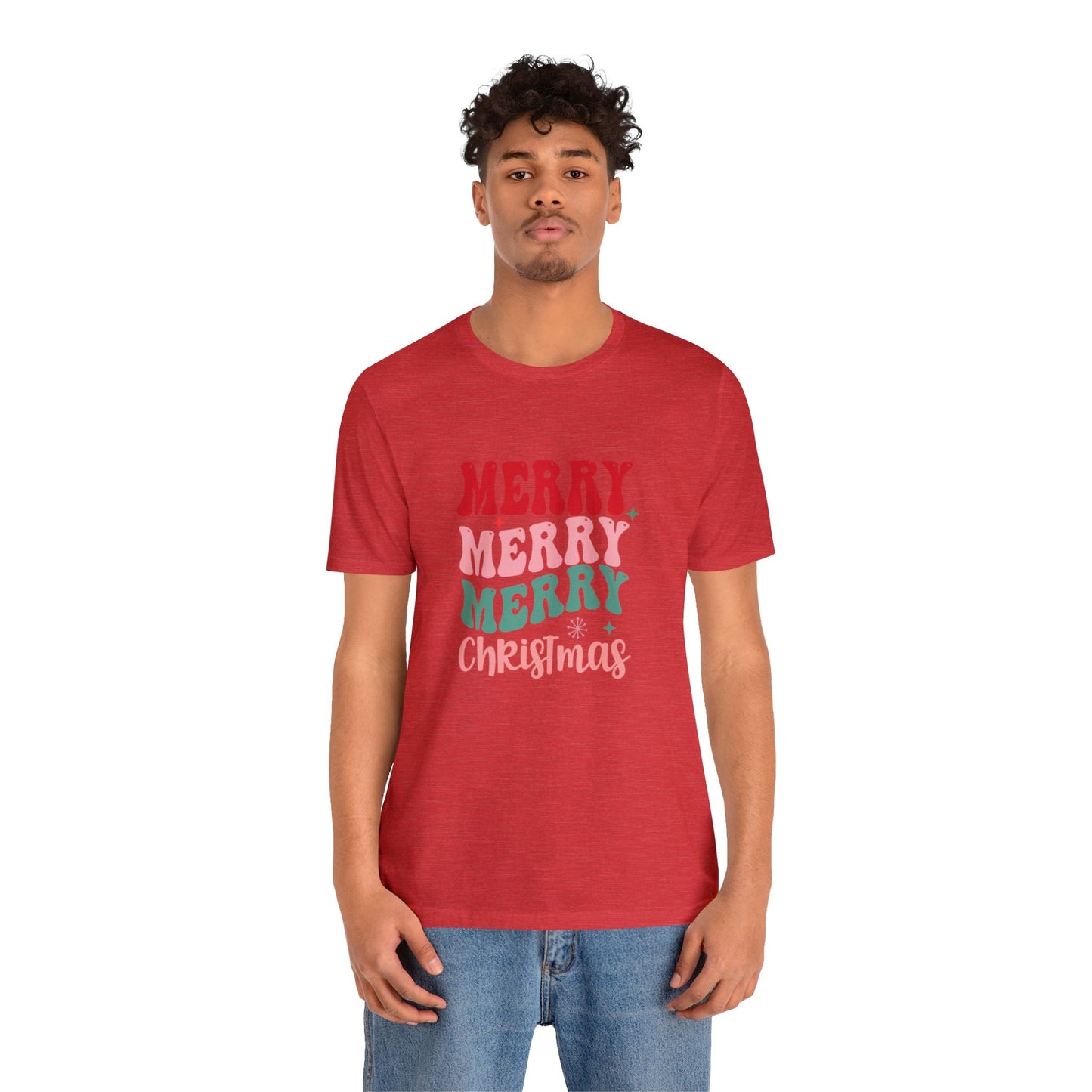 Merry Merry Christmas shirt Christmas gift for her Matching Family Christmas Shirts Family Christmas Shirt Matching Xmas Tees Christmas Tee