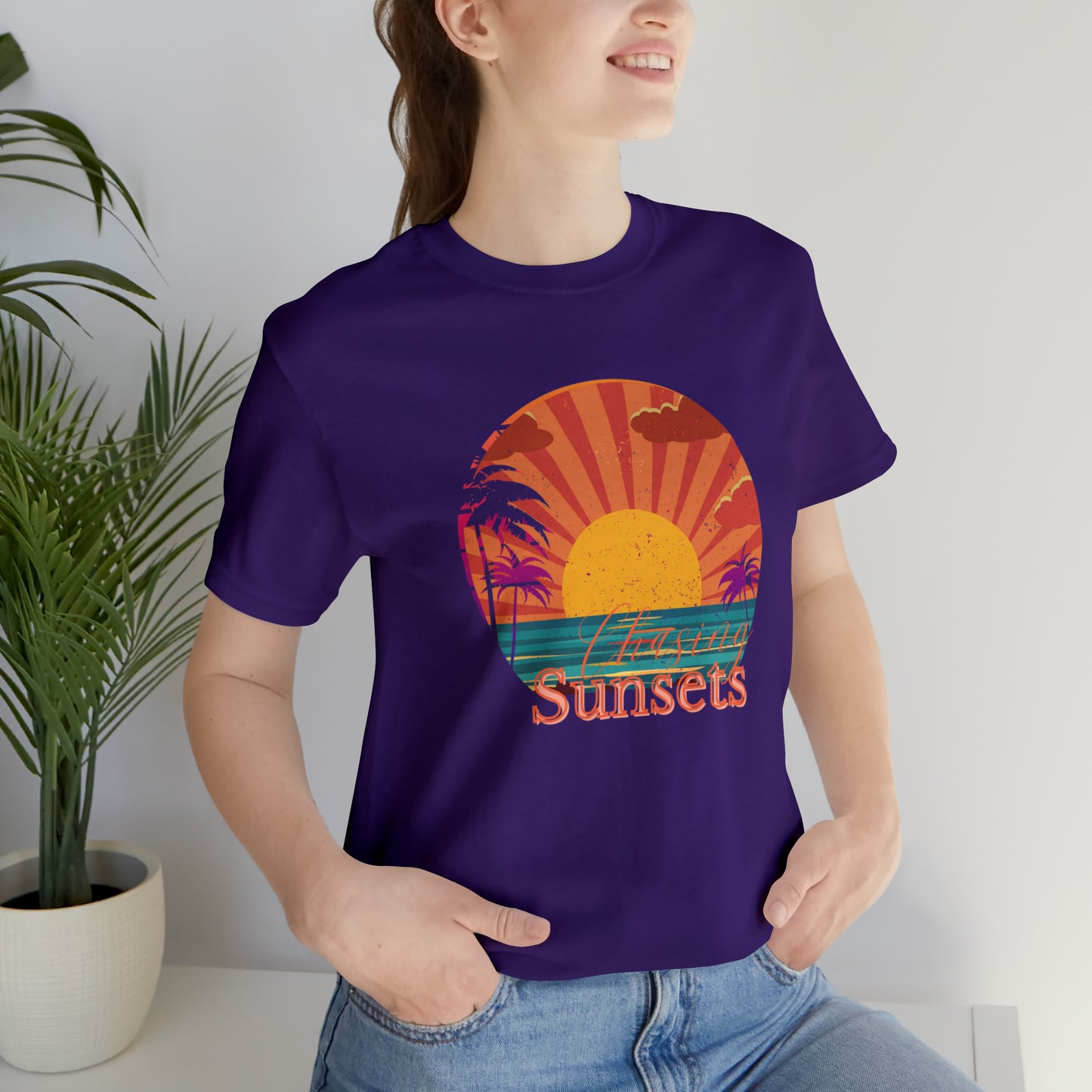 Chasing Sunsets shirt Adventurer shirt Good vibes only T shirt gift for her gift for him vacation shirt best friend