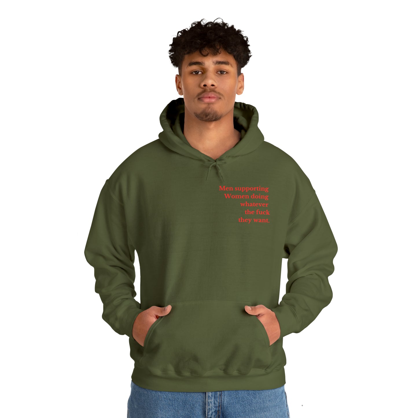 Men supporting women sweater birthday sweater Christmas gifts Sweatshirt Gift for him Gift