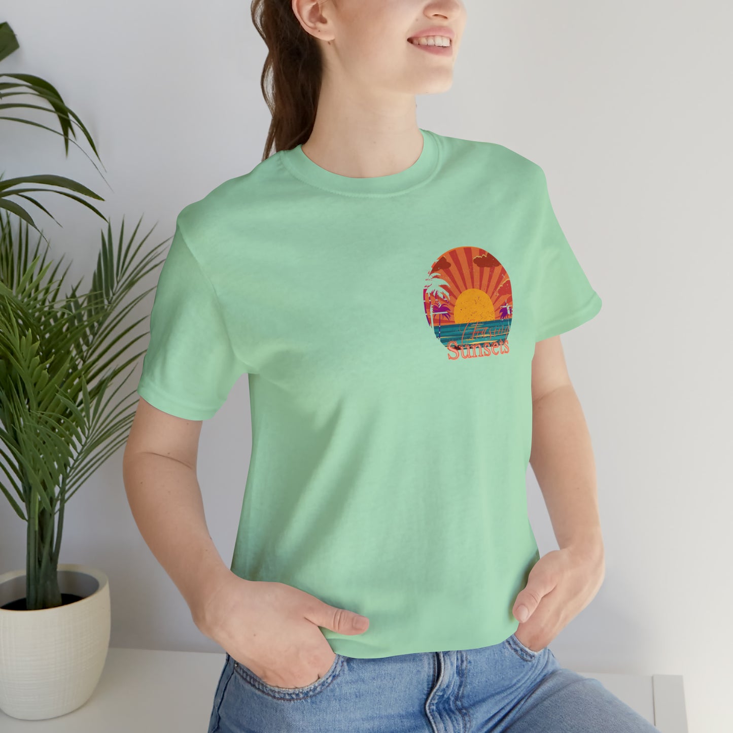Chasing Sunsets shirt Adventurer shirt Good vibes only T shirt gift for her gift for him vacation shirt best friend
