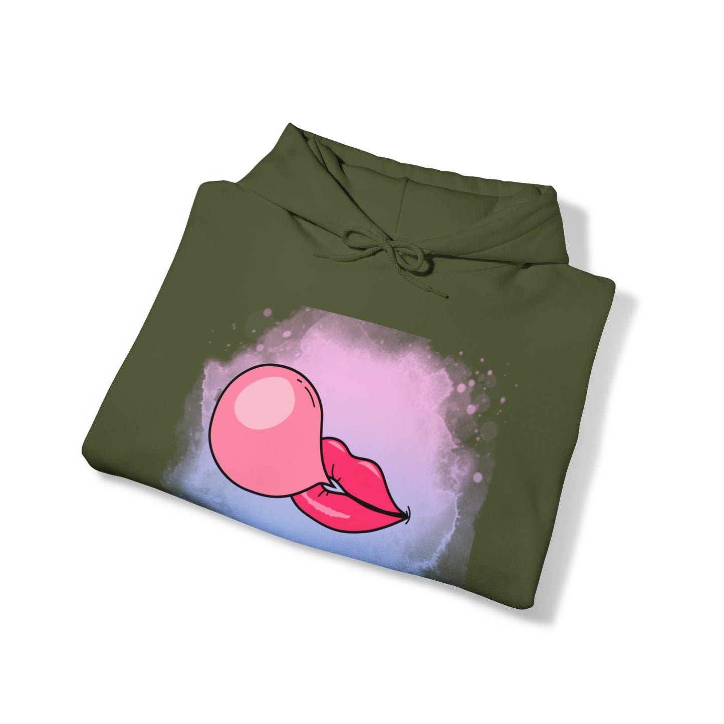 Bubble Gum kiss Hoodie, Summer Bubblegum shirt, Birthday gift for her, Galantine gift for her, best friend gift,birthday vacation,Unisex
