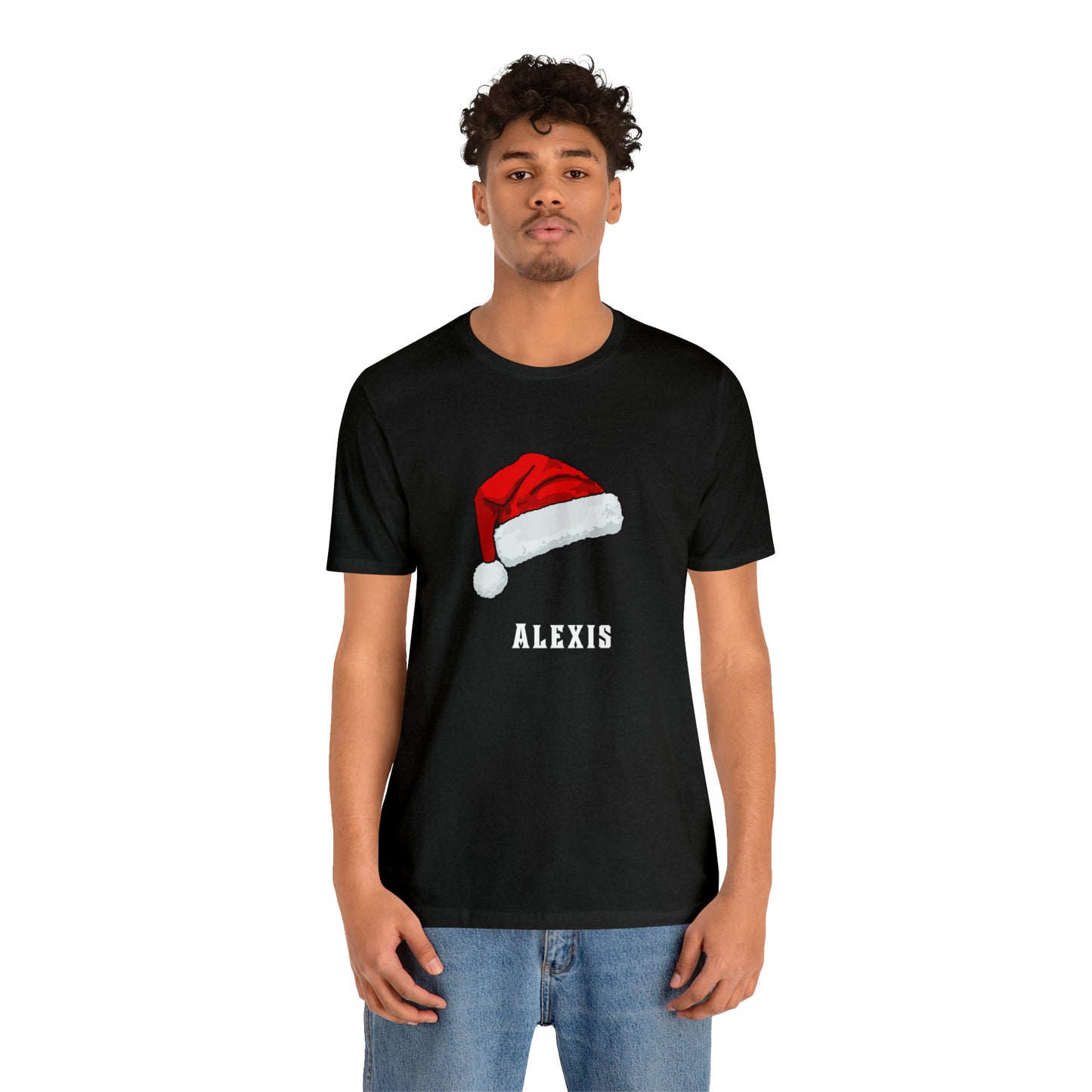 Matching Family Christmas Shirts, Santa claus Hat family tshirts Family Christmas Shirt, Matching Xmas Tees Custom Christmas T shirt photos