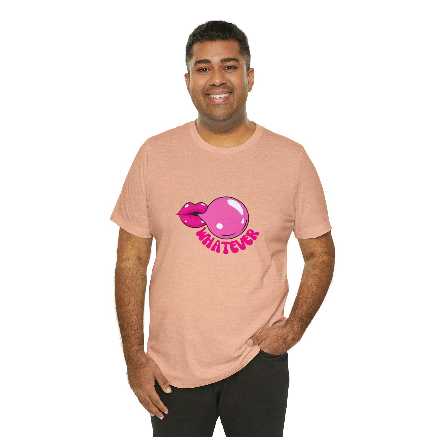 Whatever bubblegum T-Shirt Aesthetic Shirt Trendy Shirt Shirt With Words On Back Positive Gift for him Gift for her boho shirt hippie soul