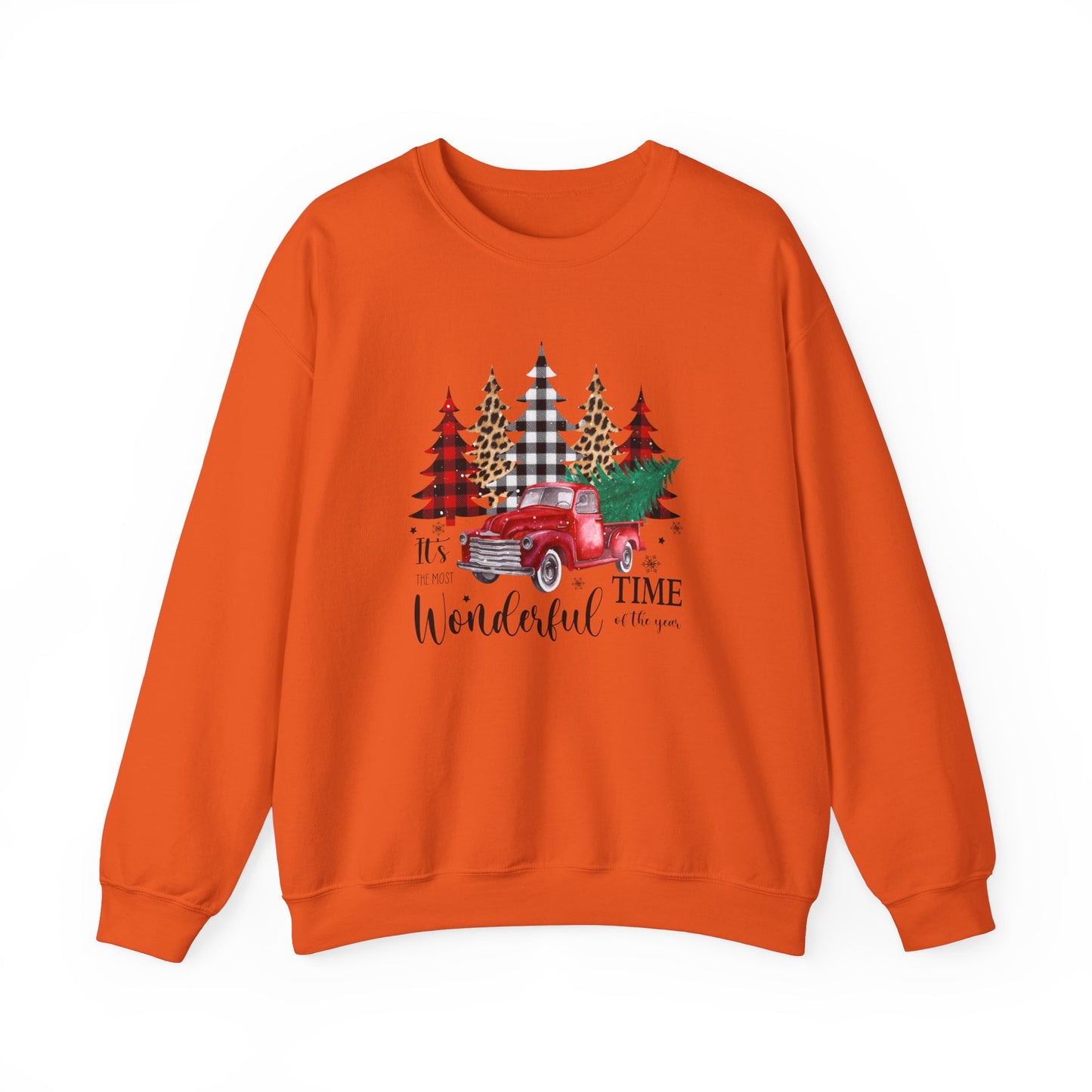 Christmas sweater it's the most wonderful time of the year Christmas sweater Merry Christmas sweatshirt Bright Christmas gift for her