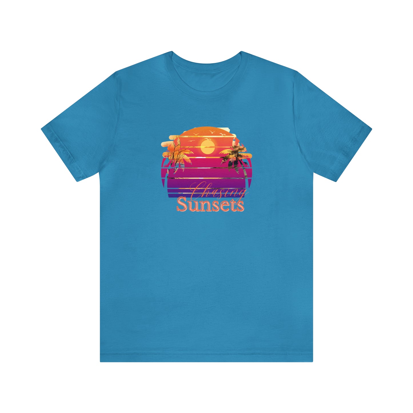 Chasing Sunsets shirt Life is an Adventure shirt Good vibes only shirt Adventurer shirt gift for her gift for him vacation shirt best friend