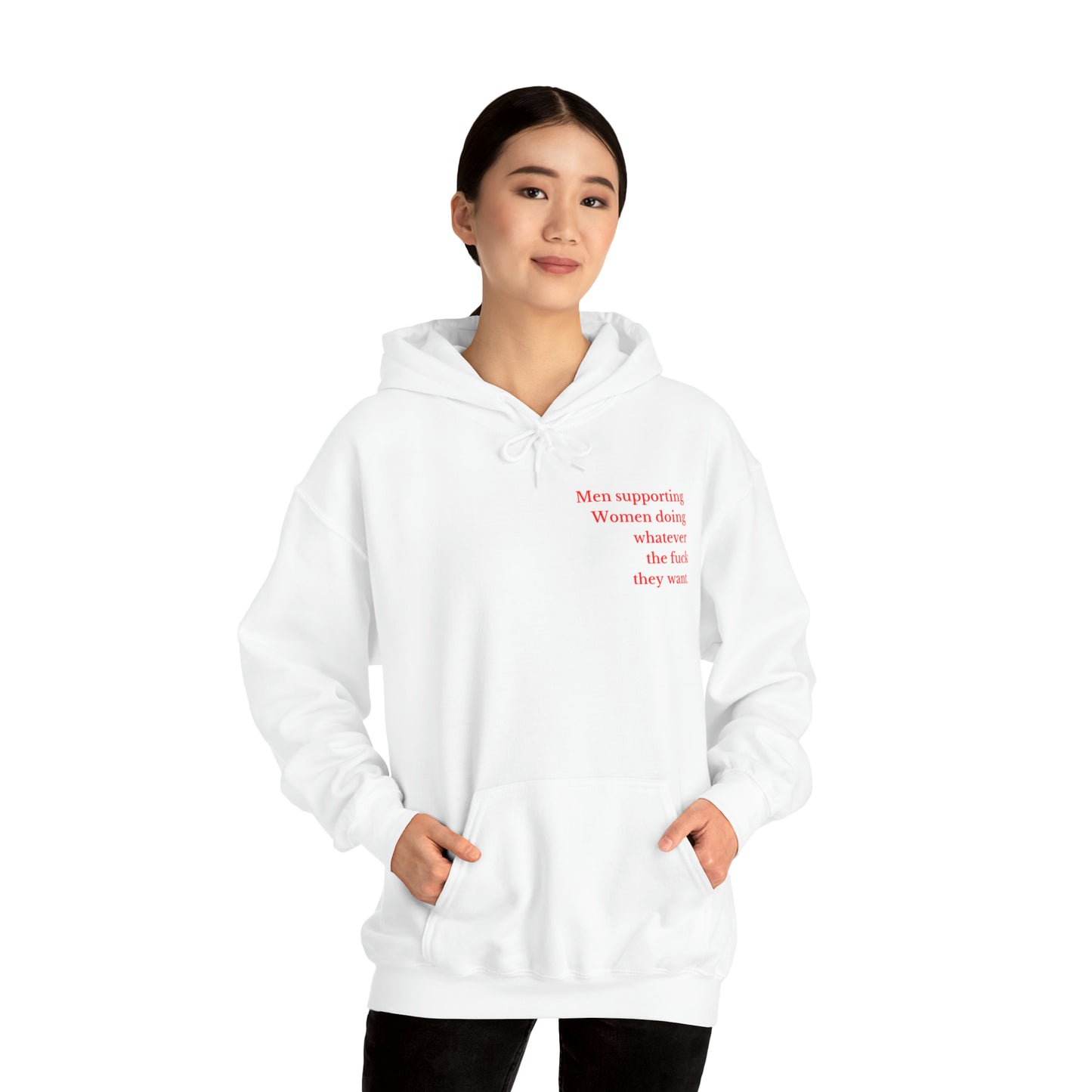 Men supporting women sweater birthday sweater Christmas gifts Sweatshirt Gift for him Gift