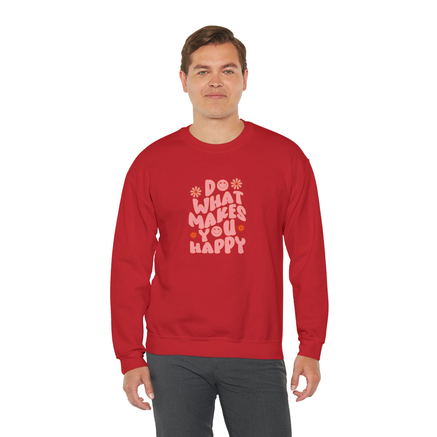 Do what makes you happy Sweatshirt, Teach love inspire sweater, Teacher mode shirt, Christmas Sweater, Christmas Crewneck, Holiday gift