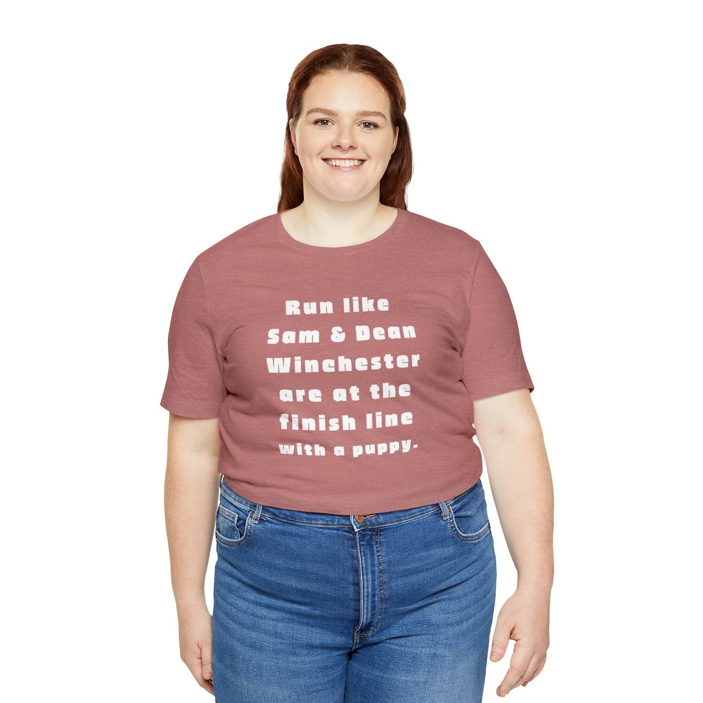 Winchester fans work out shirt Gym top sam and dean Tshirt Gift for her Gift for him Funny gift for her gift for him yoga Women's Tee