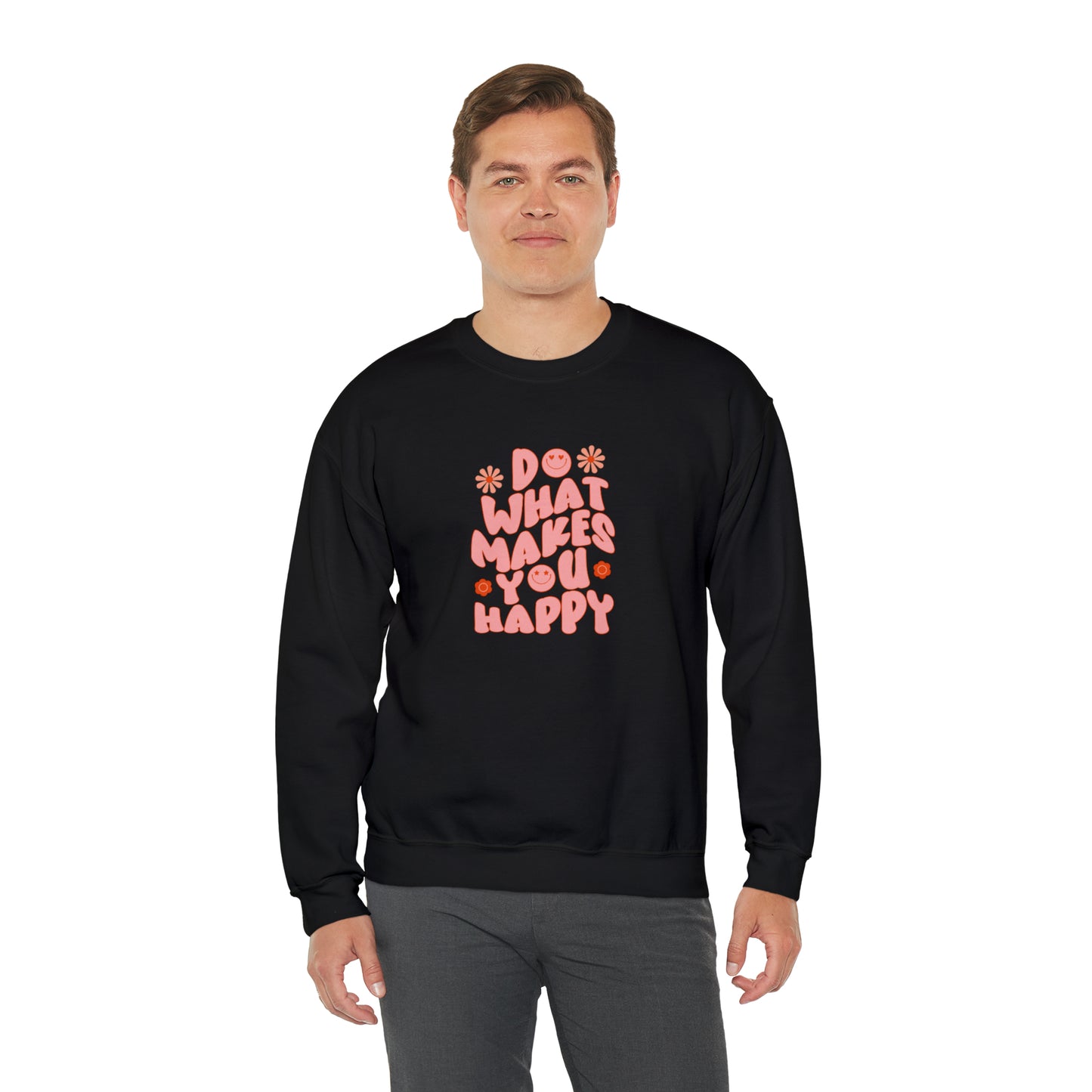 Do what makes you happy Sweatshirt, Teach love inspire sweater, Teacher mode shirt, Christmas Sweater, Christmas Crewneck, Holiday gift