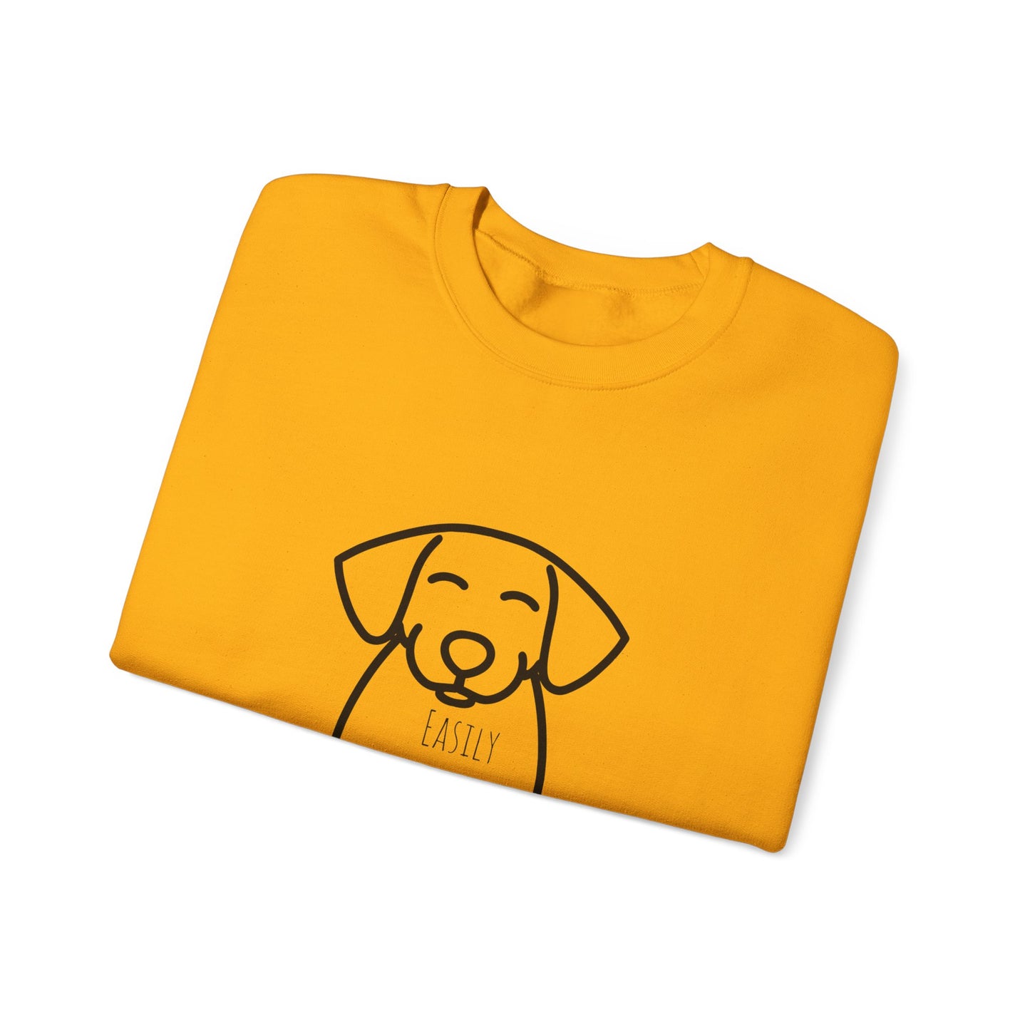 Easily distracted by dogs Sweatshirt Christmas gift for dog Mom dog lover gift dog dad gift for him gift for her best friend gift funny dog