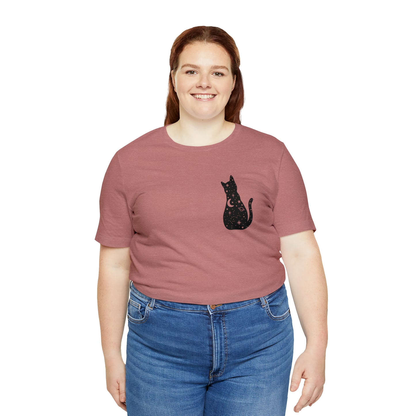 Cat Halloween shirt Witches Halloween T shirt Halloween Sweater Christmas Gift for Cat Lover Gift, Black Cat Gift for Cat Mom Gift moon