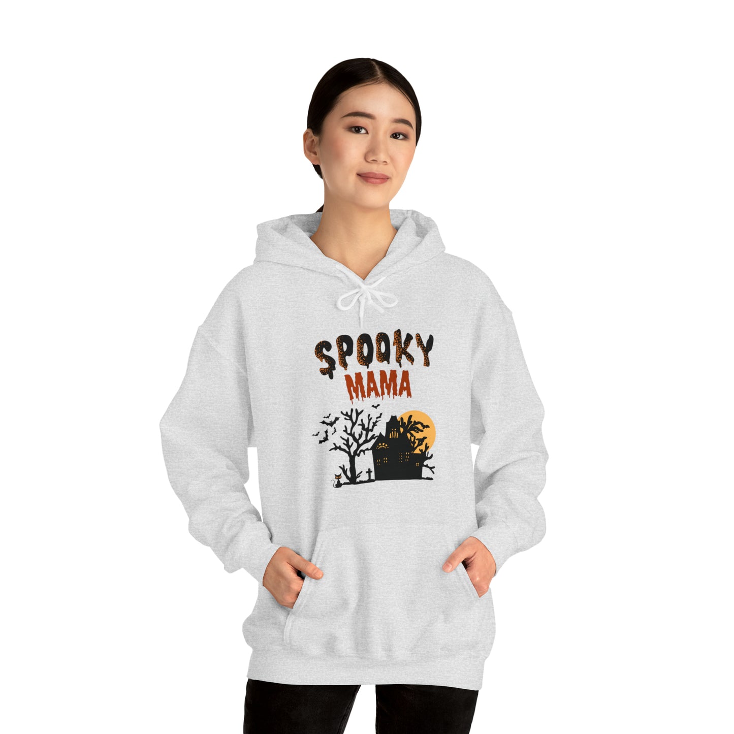 Spooky Mama Halloween Sweatshirt, spooky Ghostface Shirt, Funny Halloween Horror Shirt, Halloween Women's Sweatshirt, Halloween Tee, unisex