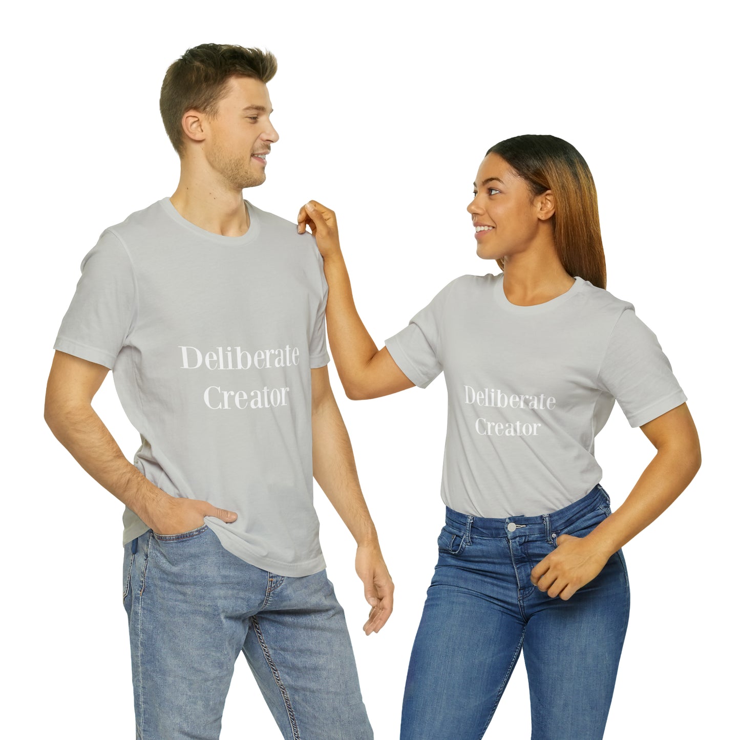 Deliberate creator tee, Unisex Jersey Short Sleeve Tee