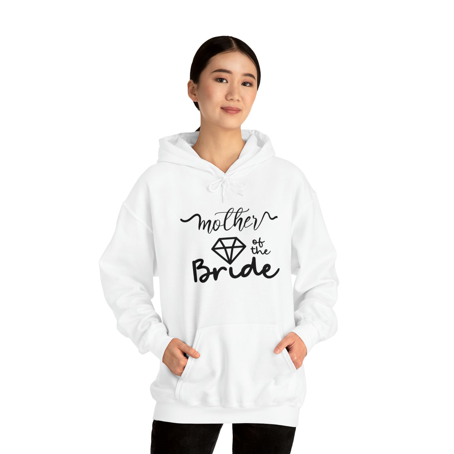 Mother of the bride Hoodie, bridal party clothes, wedding shower gift, Birthday gift for her, Pink gift, Galantine gift for her, unisex