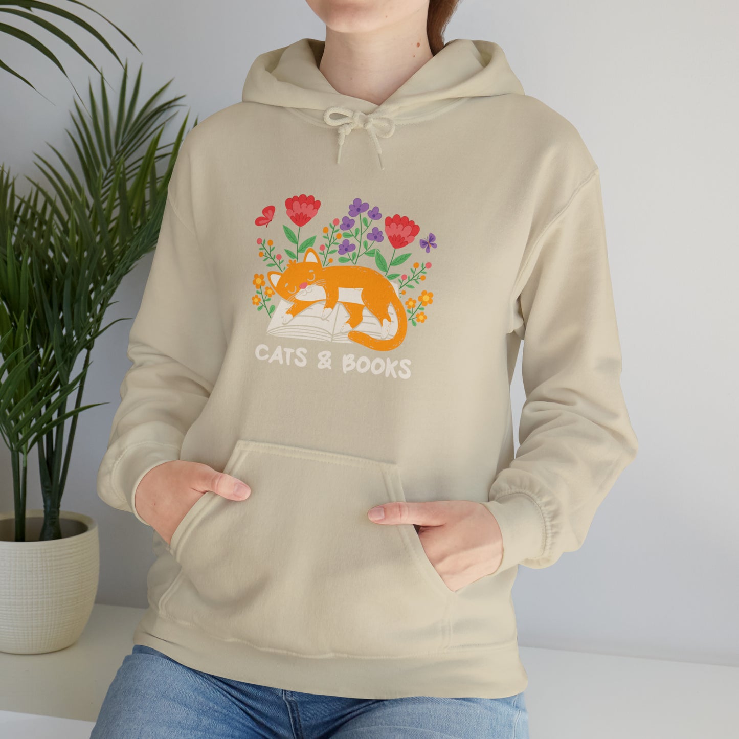 Cat Mom Shirt Cat Lover Tee Cute Book Cat Shirt Floral Book Shirt Book Lover Sweatshirt Reader Bookish Tee Cat Themed Gift For Women for men