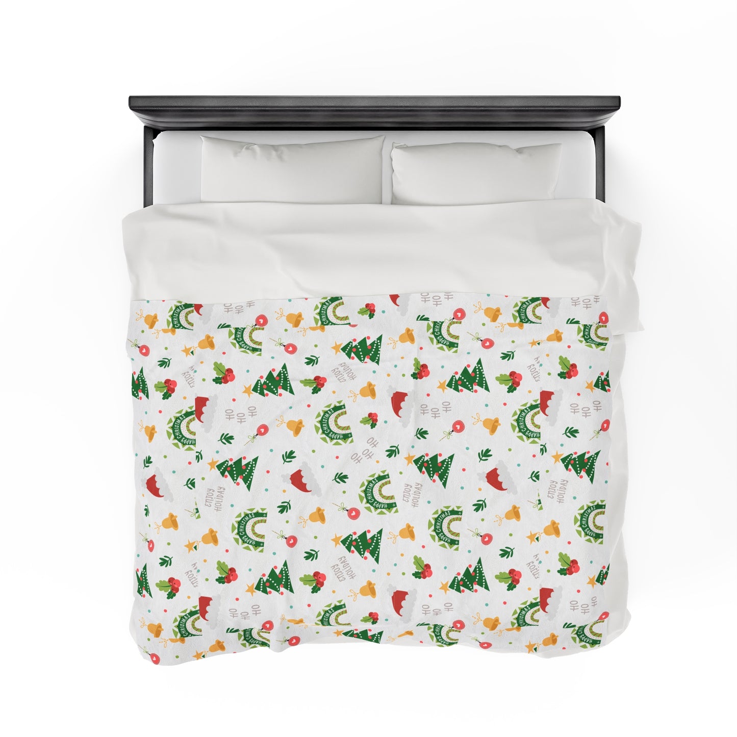 Christmas Blanket holiday blanket christmas movie watching blanket Merry christmas blanket Velveteen Plush Blanket