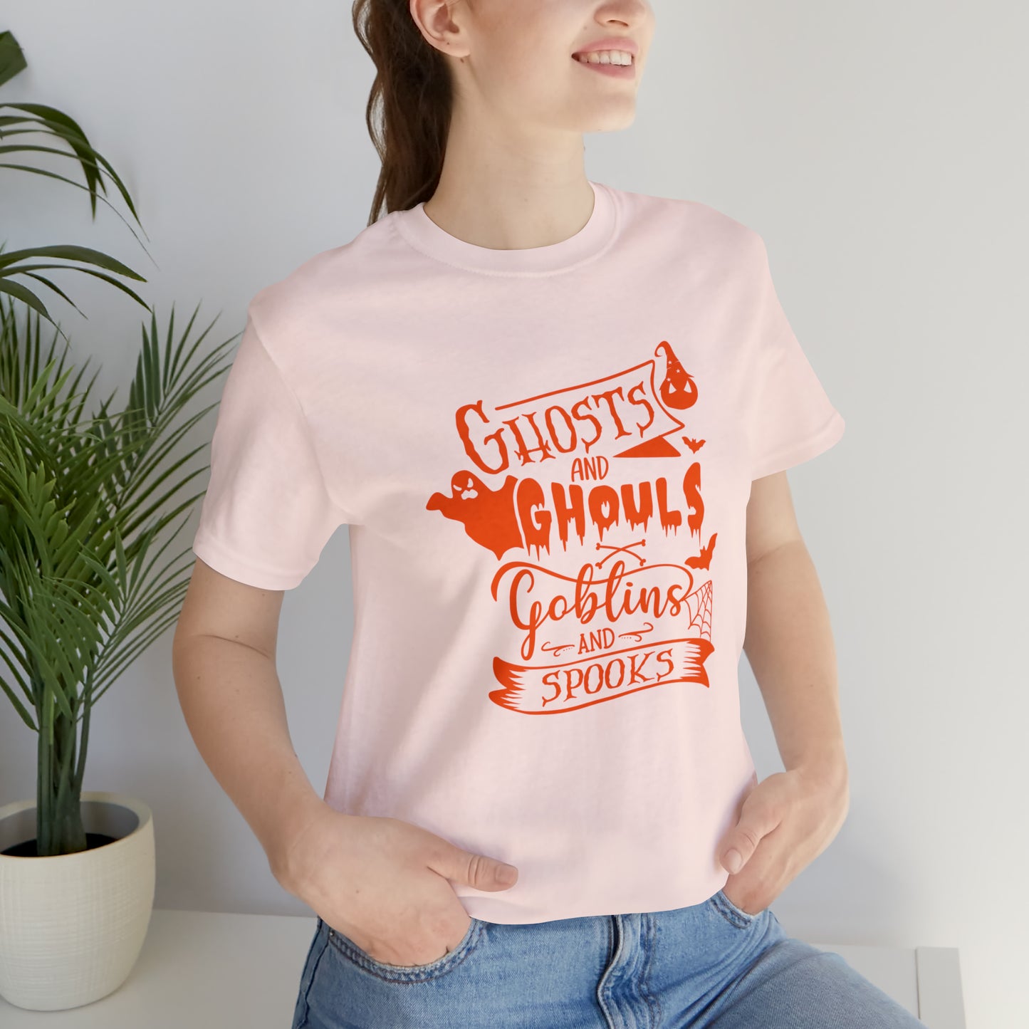 Spooky Halloween shirt, ghouls trick or treat ghost Halloween tshirt,Halloween Sweatshirt,Spooky Season T Shirt,Christmas gift