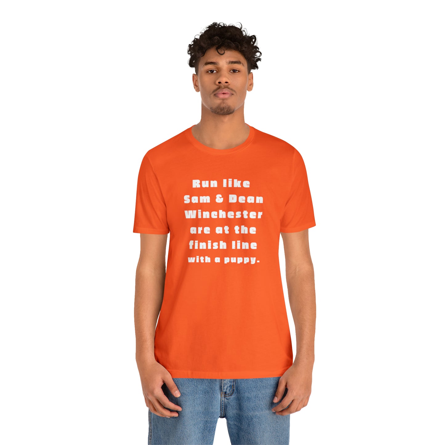 Winchester fans work out shirt Gym top sam and dean Tshirt Gift for her Gift for him Funny gift for her gift for him yoga Women's Tee