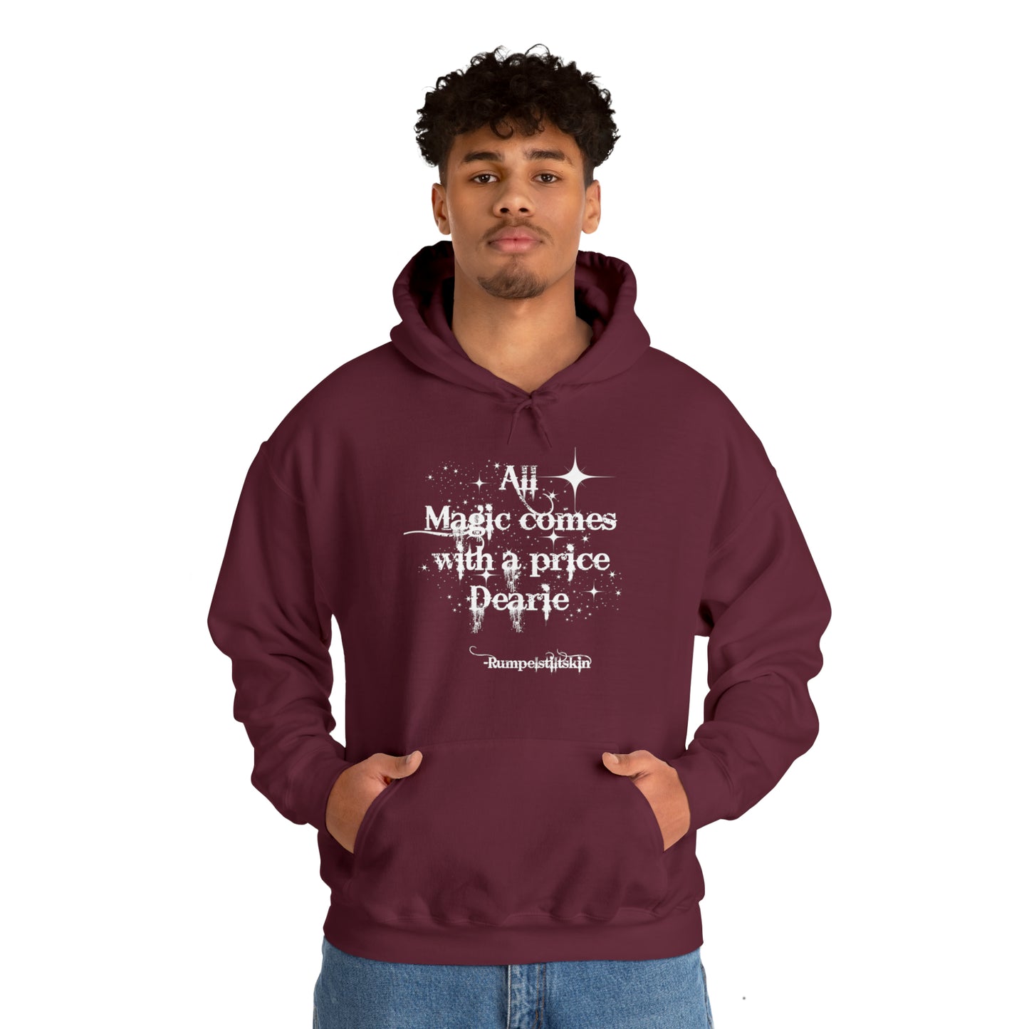 Once upon a time hoodie, funny sweatshirt,All magic comes with a price,Sweatshirt,best friend gift,adults gift,humor,Hooded Sweatshirt