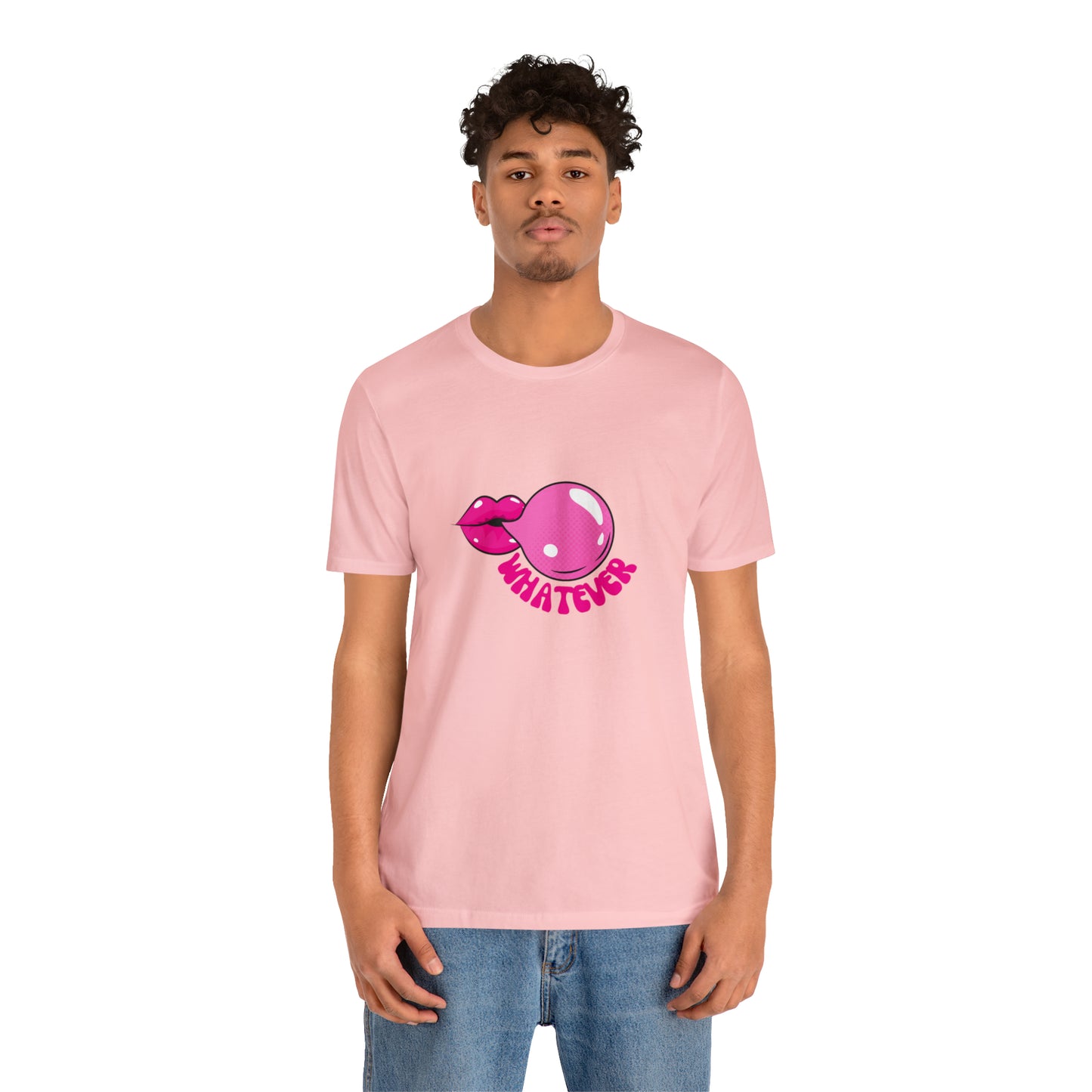 Whatever bubblegum T-Shirt Aesthetic Shirt Trendy Shirt Shirt With Words On Back Positive Gift for him Gift for her boho shirt hippie soul
