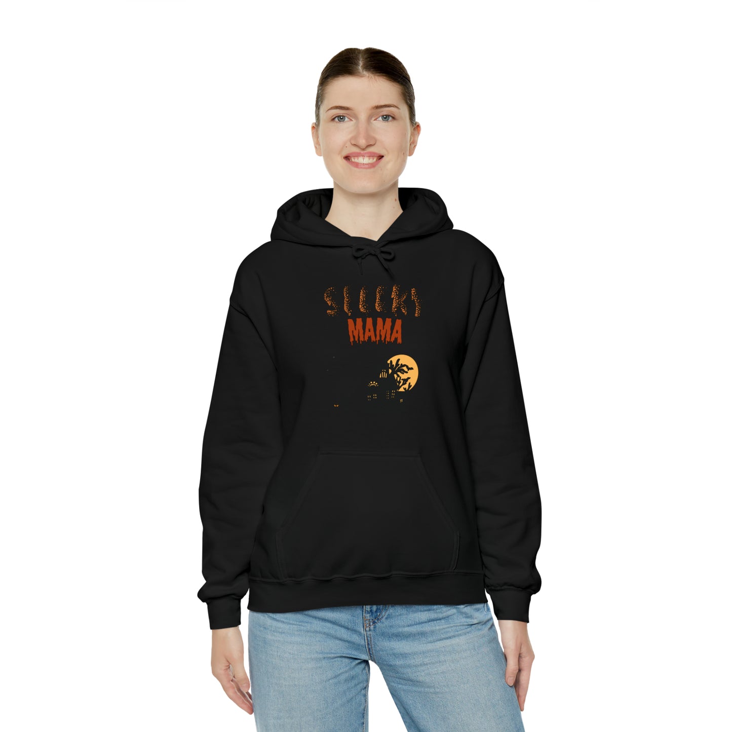 Spooky Mama Halloween Sweatshirt, spooky Ghostface Shirt, Funny Halloween Horror Shirt, Halloween Women's Sweatshirt, Halloween Tee, unisex