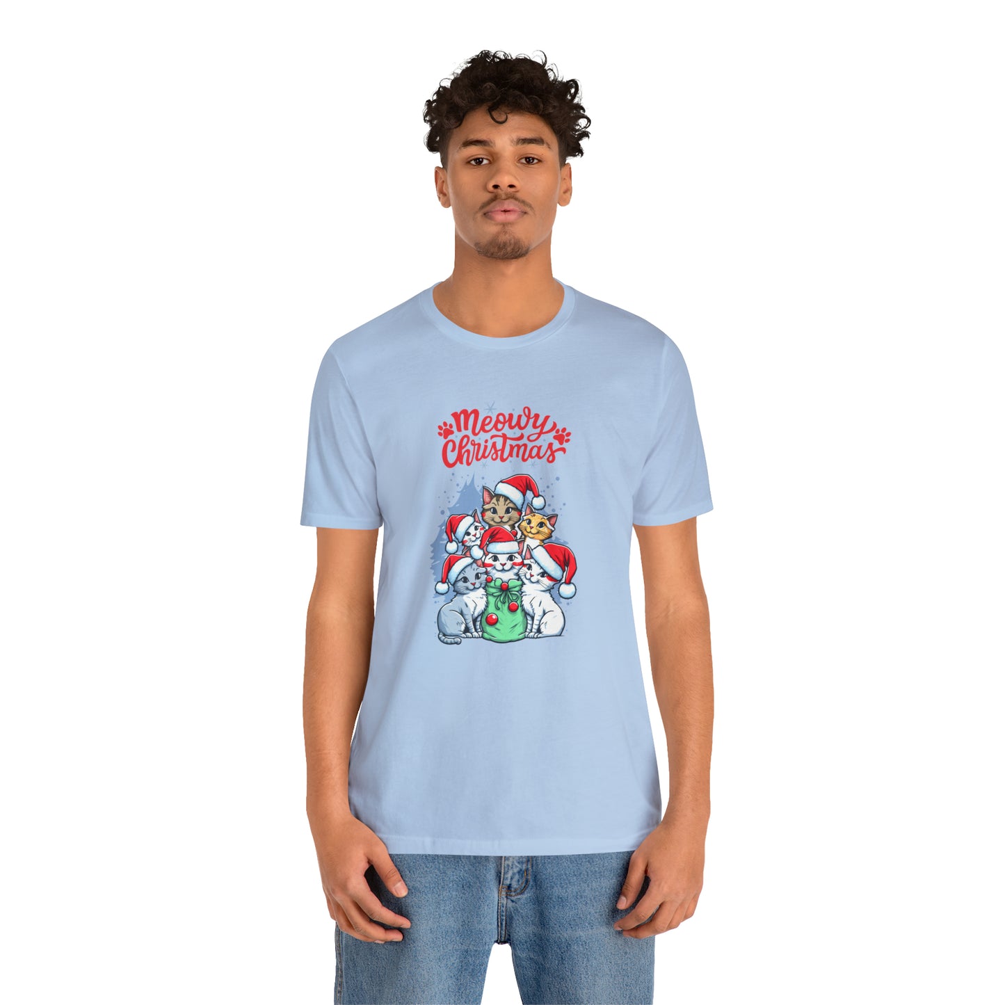 Cute Cat Christmas shirt funny dog Christmas tee Matching Family Christmas Shirt Family Christmas Shirt Matching Xmas Tees Custom