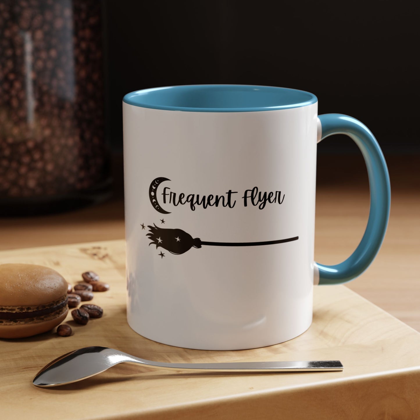 Witches mug Frequent flyer mug wizards broom mug Witchy Halloween mug cauldron ghost wicked mug bestie gift Coworker Gift Boss Christmas