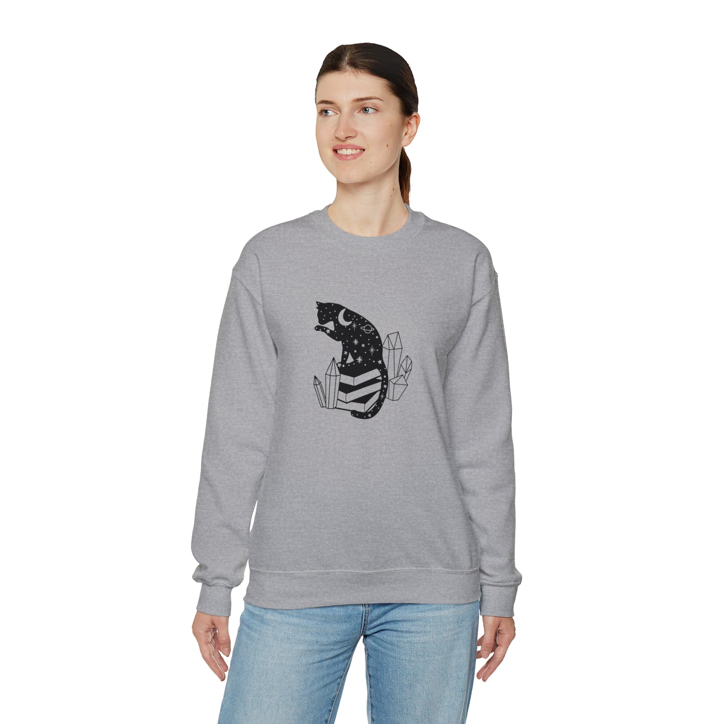 Cat lover Sweatshirt book lover sweater funny train human shirt cat Shirt Halloween Cat Sweatshirt Gift for Cat Lover Gift for Cat Mom Gift