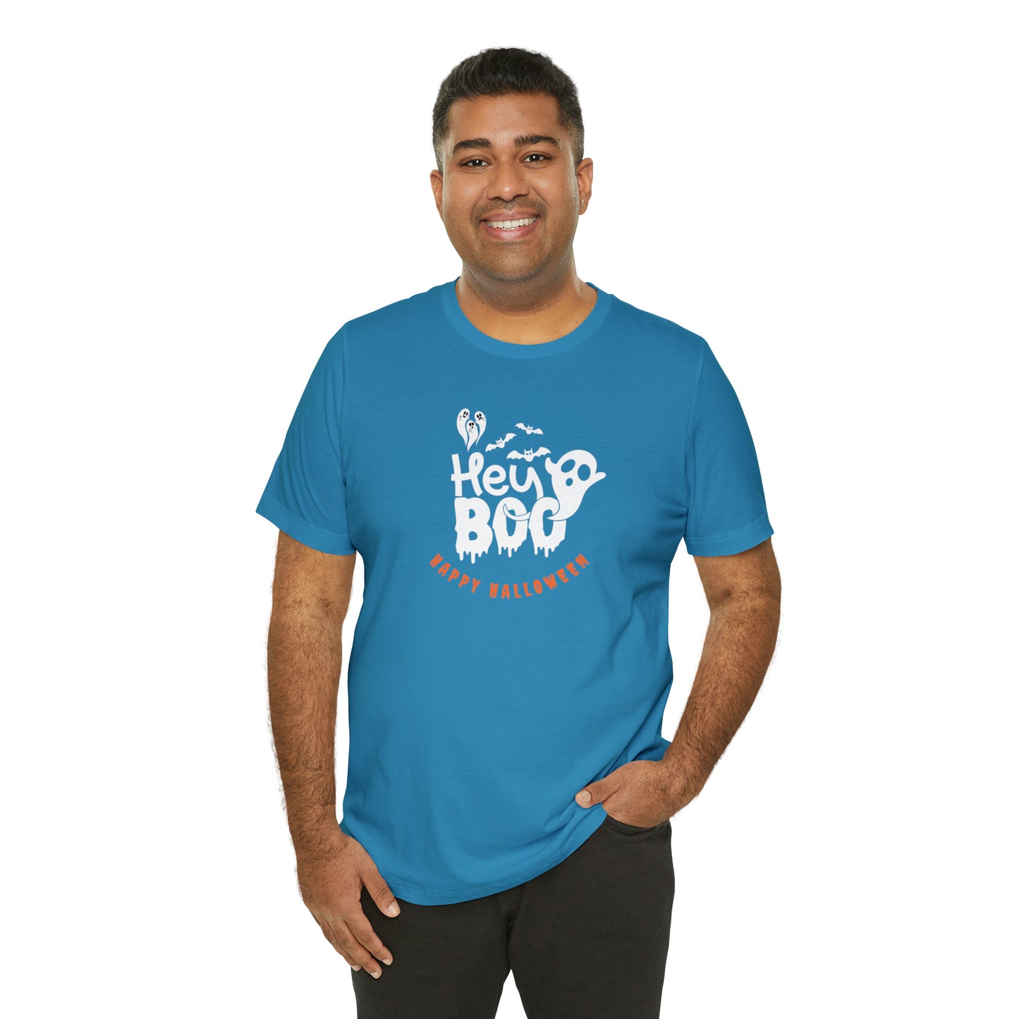 Happy Halloween shirt,Hey boo ghost Halloween tshirt, Halloween Sweatshirt,Spooky Season T Shirt,Retro Halloween Sweater,Christmas gift,