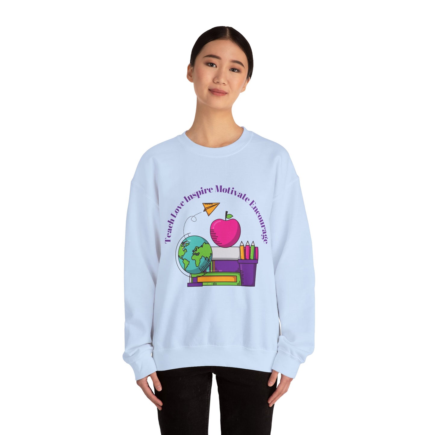 Teacher love motivate sweater gift for her teacher sweater custom sweater funny Valentine's sweater gift for him professor gift birthday