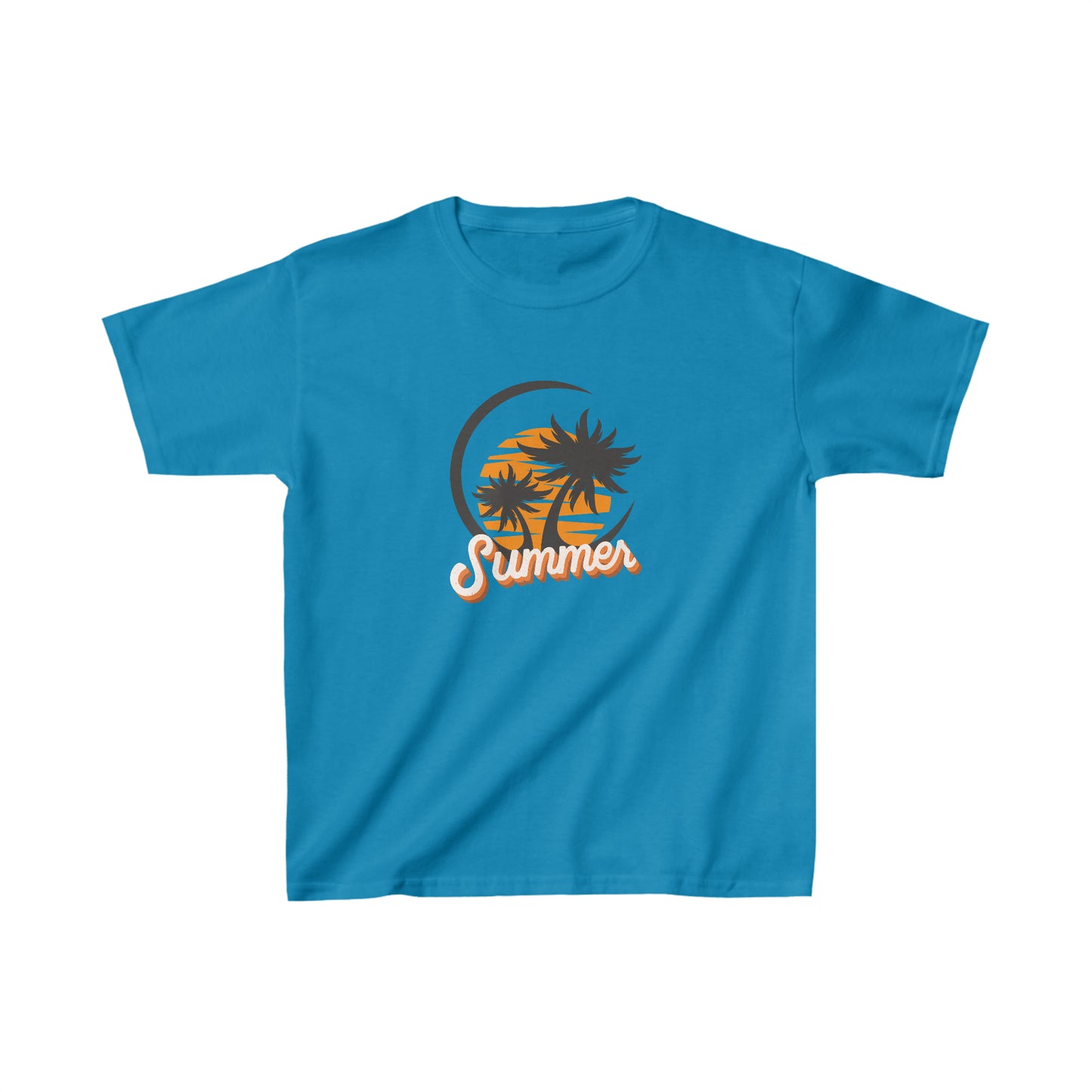 Summer loving shirt kid palm trees party shirt birthday shirt kid wavy birthday party shirt Christmas shirt Rainbow cloud kid shirt birthday