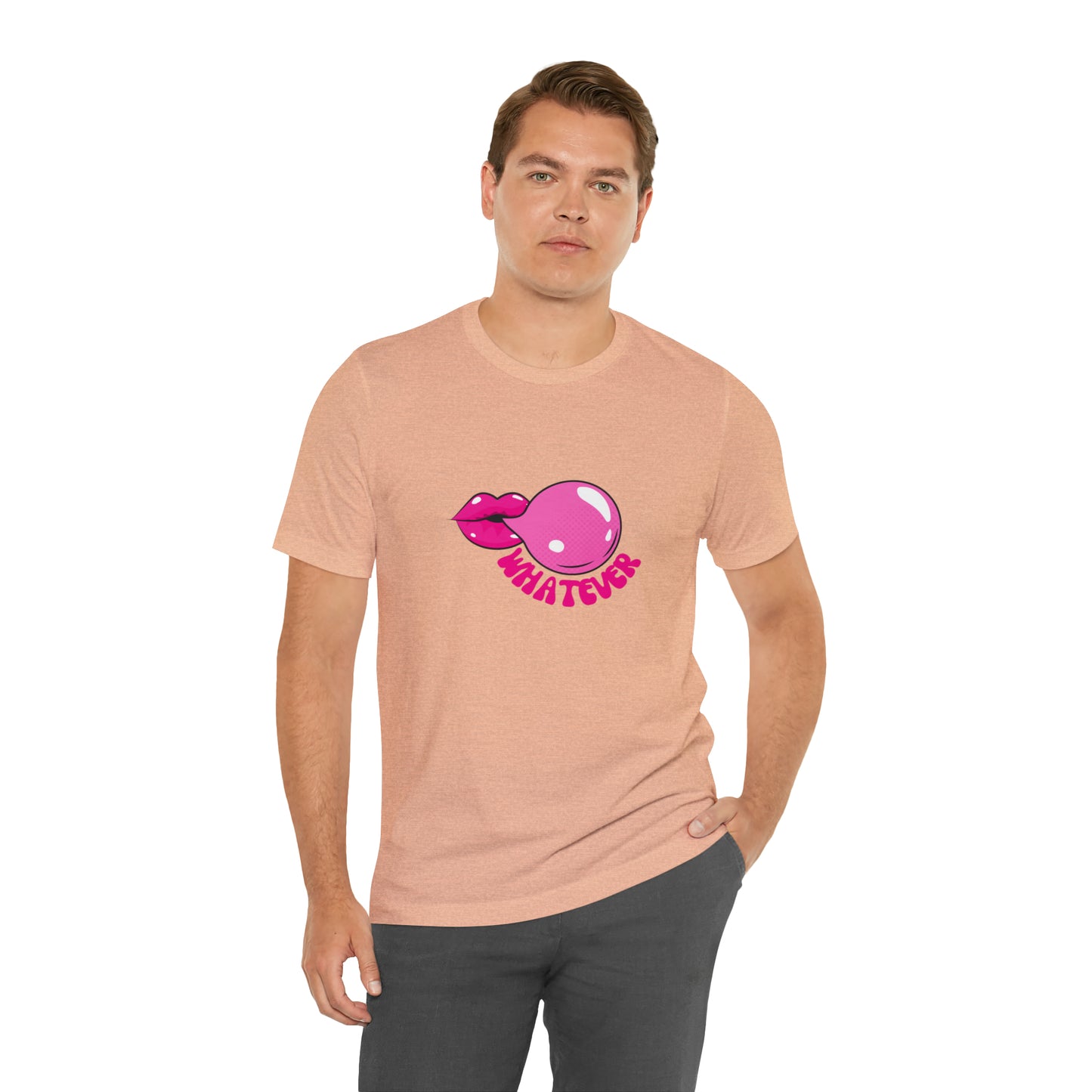 Whatever bubblegum T-Shirt Aesthetic Shirt Trendy Shirt Shirt With Words On Back Positive Gift for him Gift for her boho shirt hippie soul