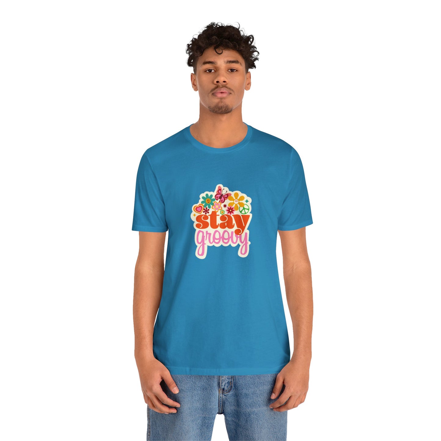 Stay Groovy Shirt Stay Groovy Tshirt Groovy Tee Groovy Birthday Party Outfit Stay Groovy Tee Hippie Shirt Groovy best friend gift for her