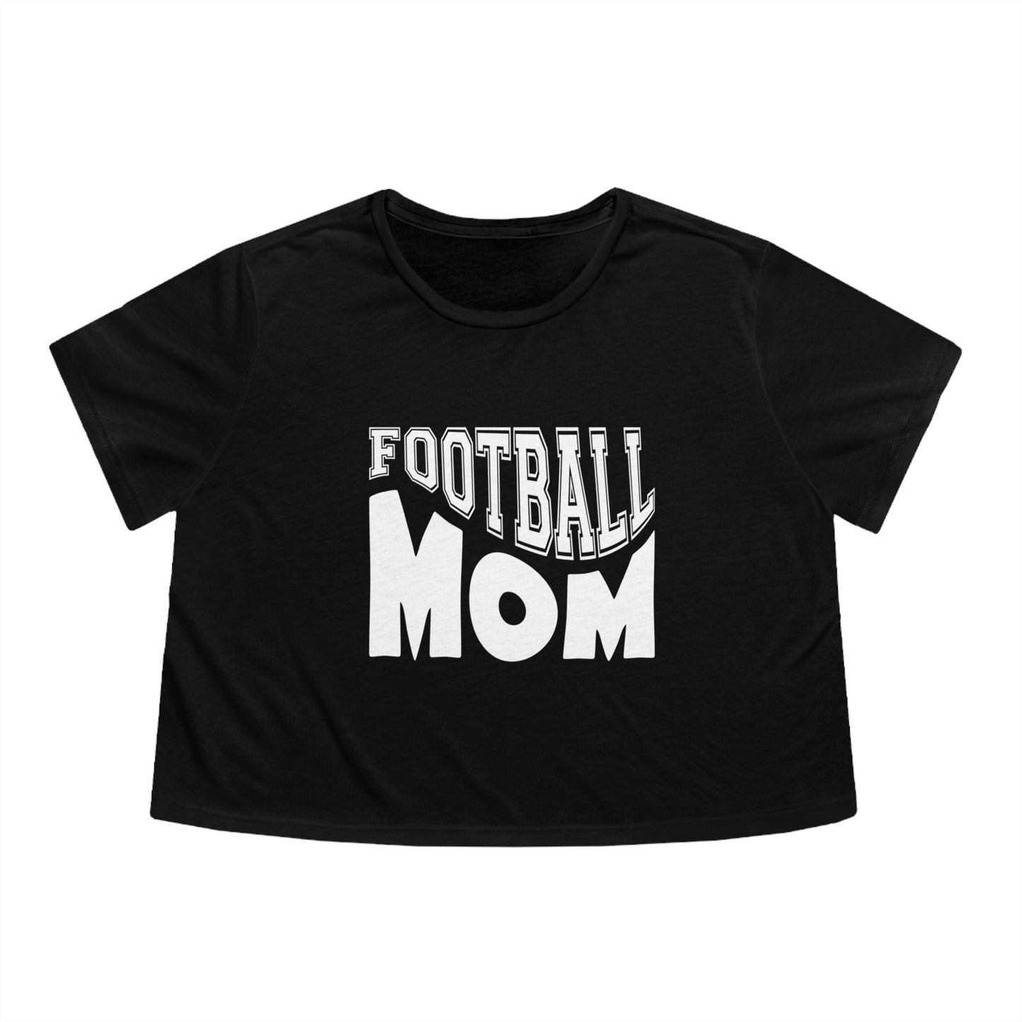 Football Mom crop top Mama crop top yoga shirt women Football seasonCropped Tee