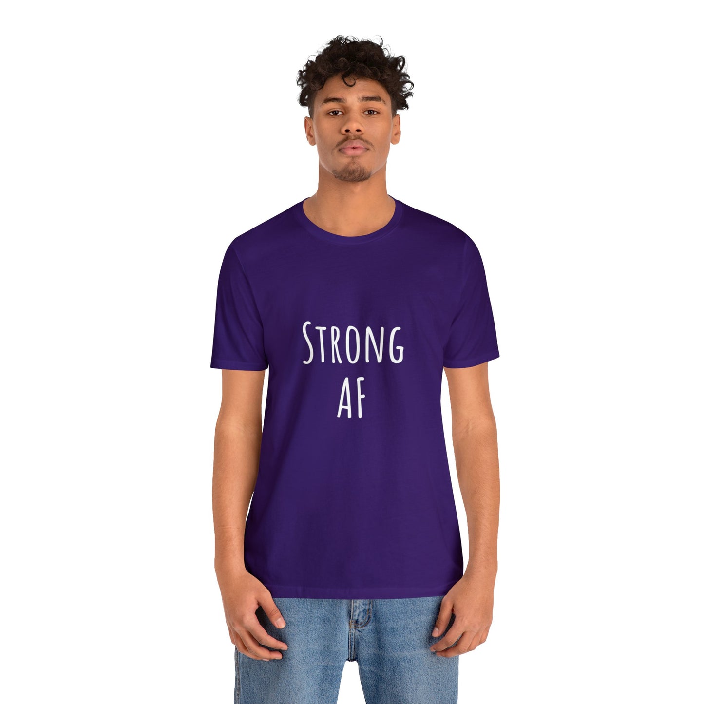 Strong AF shirt Motivational shirt Unisex Tee choose happy Retro Shirt Retro Feeling Good T-Shirt best friend vacation shirt beach