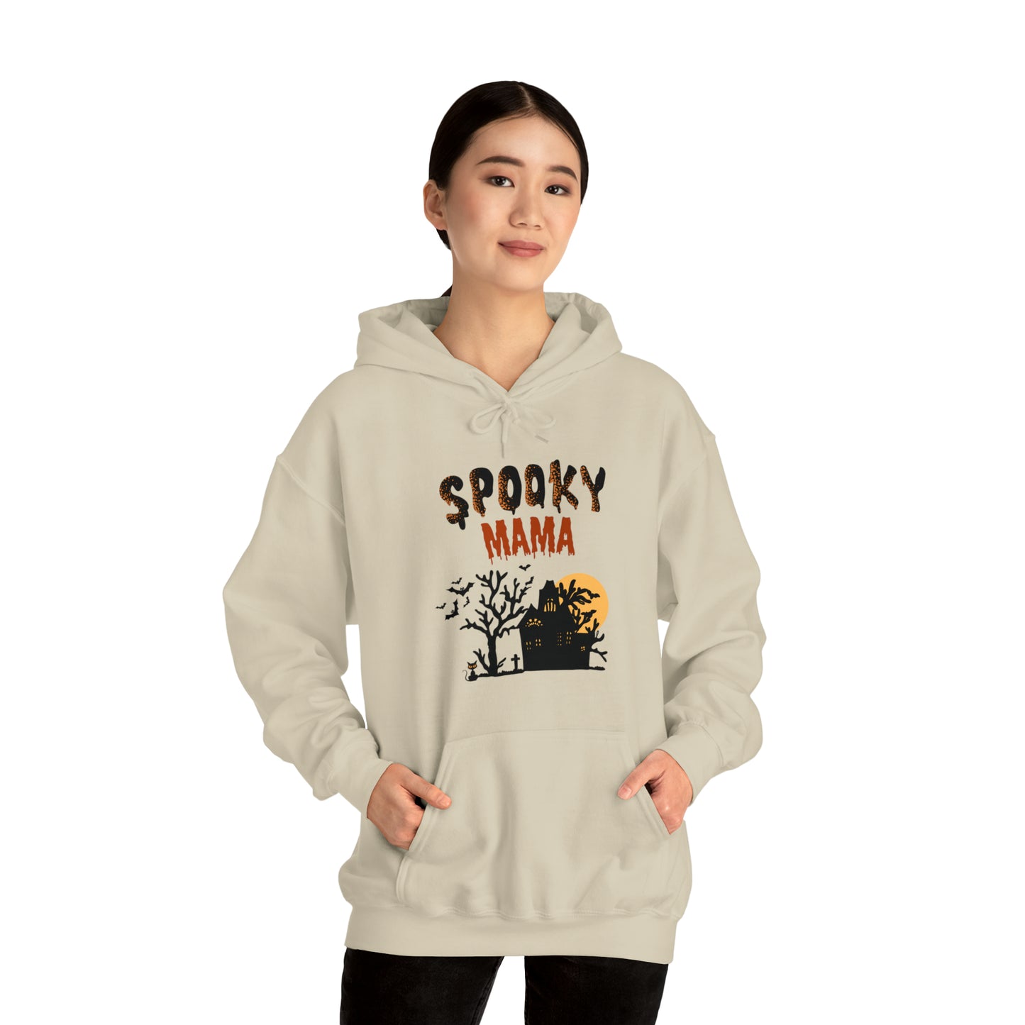 Spooky Mama Halloween Sweatshirt, spooky Ghostface Shirt, Funny Halloween Horror Shirt, Halloween Women's Sweatshirt, Halloween Tee, unisex