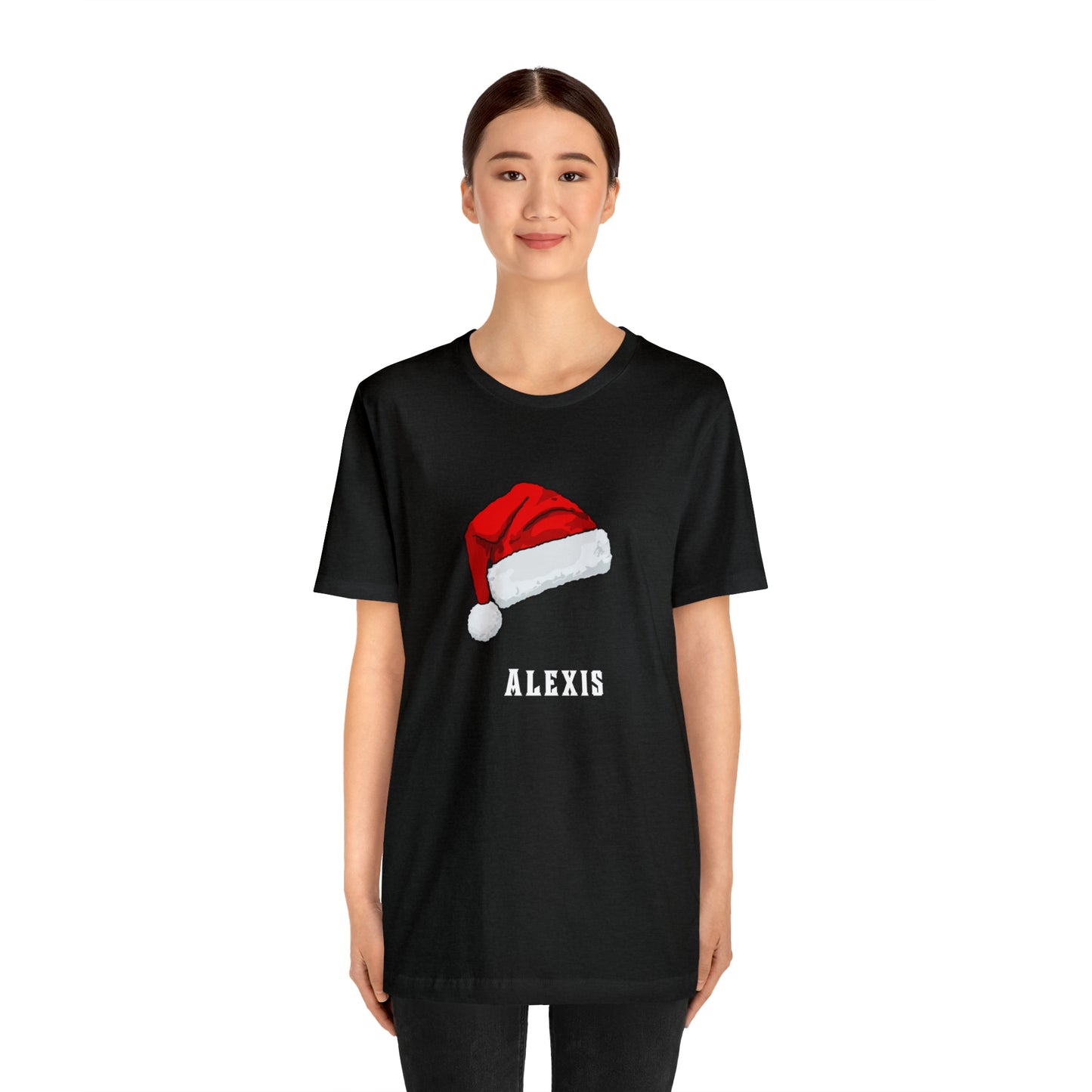 Matching Family Christmas Shirts, Santa claus Hat family tshirts Family Christmas Shirt, Matching Xmas Tees Custom Christmas T shirt photos