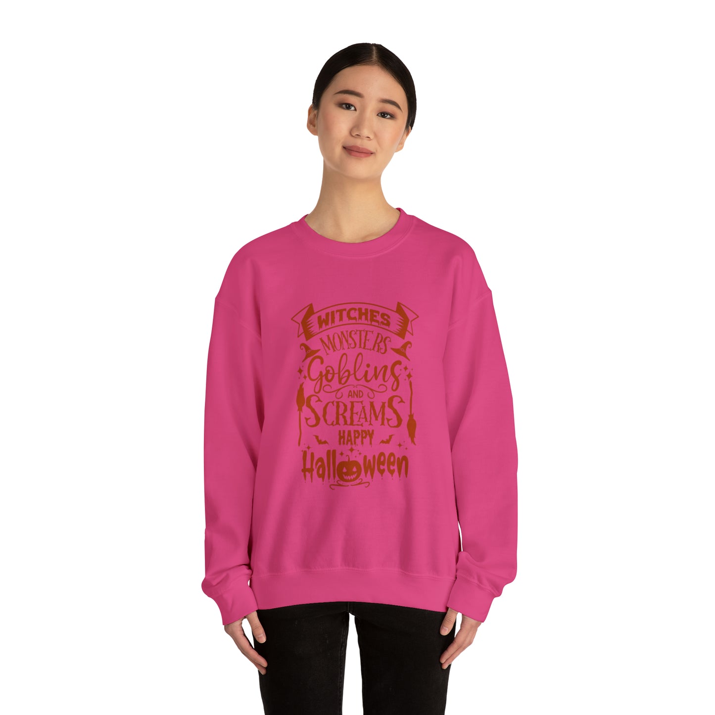 Witches Monsters Halloween Sweatshirt Ghostface Shirt Funny Halloween Horror Shirt Halloween Women's Sweatshirt Funny Halloween Tee Unisex