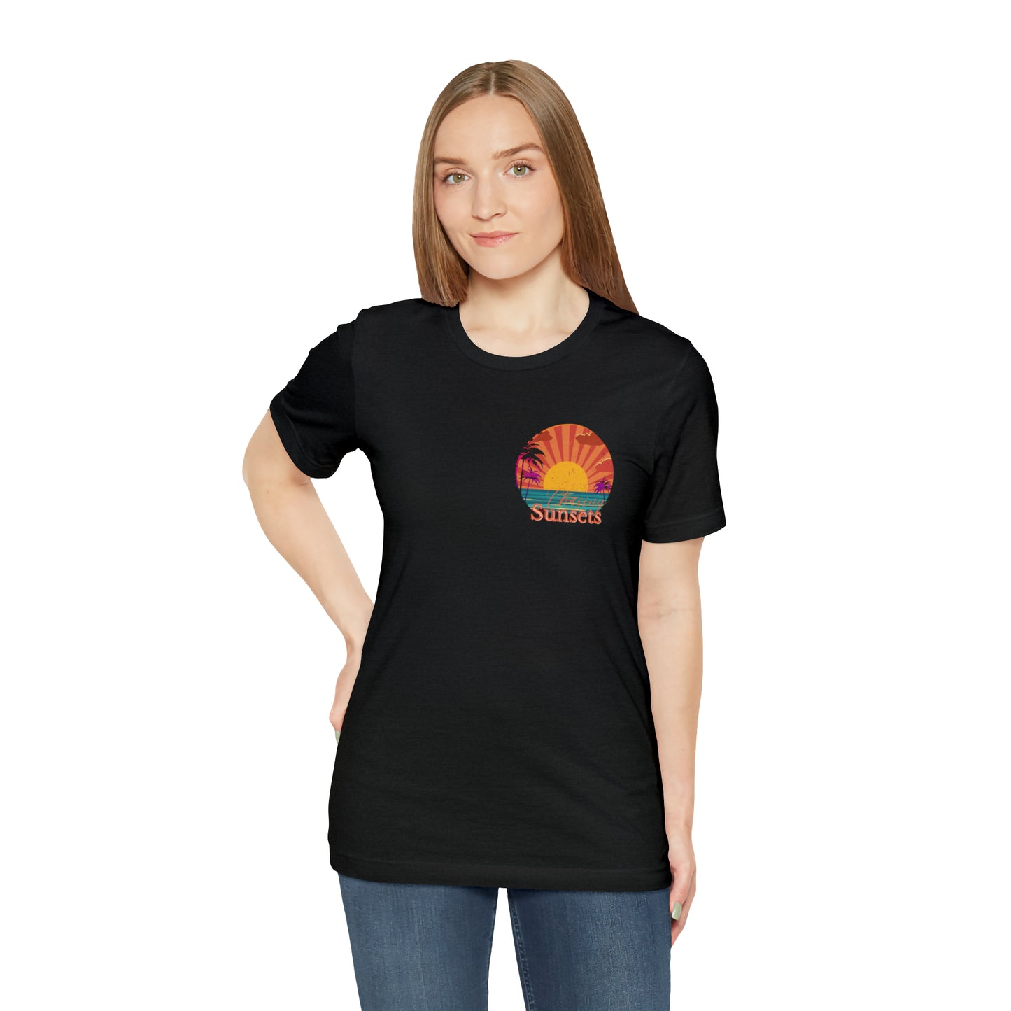 Chasing Sunsets shirt Adventurer shirt Good vibes only T shirt gift for her gift for him vacation shirt best friend