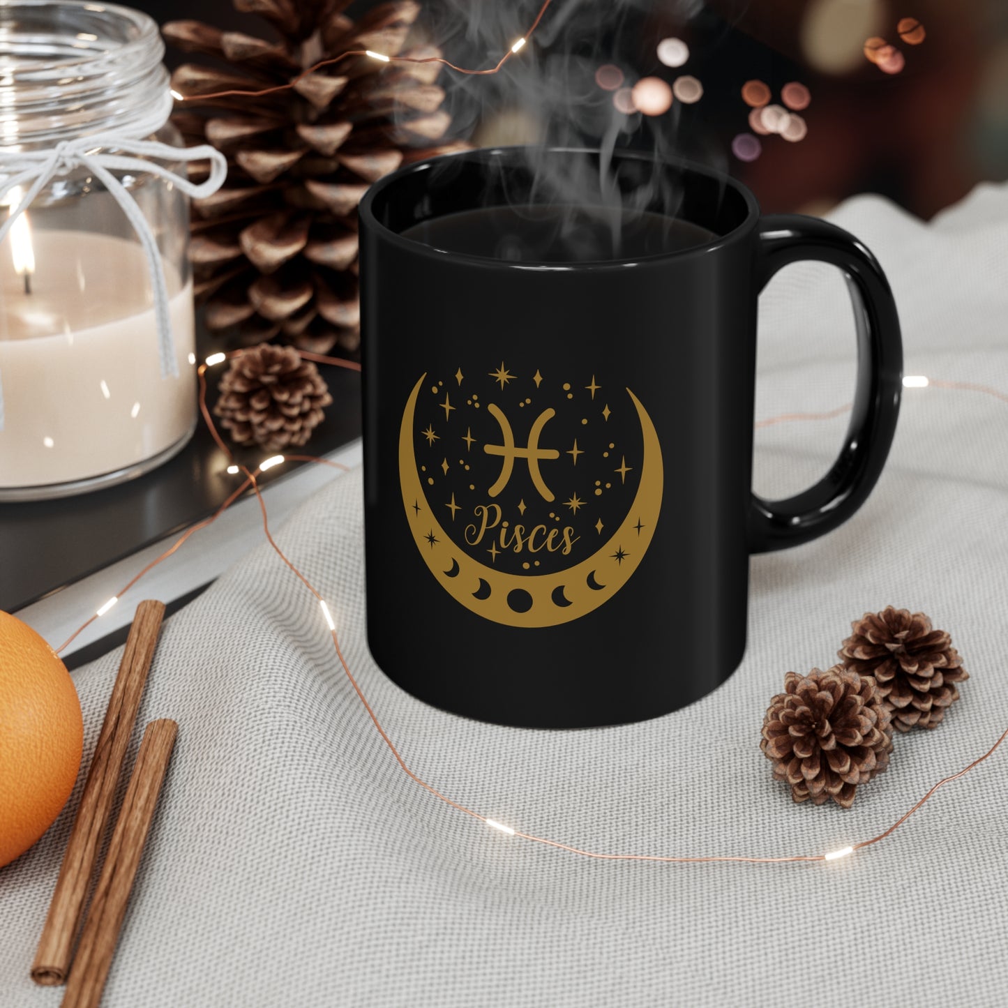 Gift for pisces mug zodiac sign birthday gift zodiac mug coffee lover tea lover cup mug gift for christmas gift for her gift for him