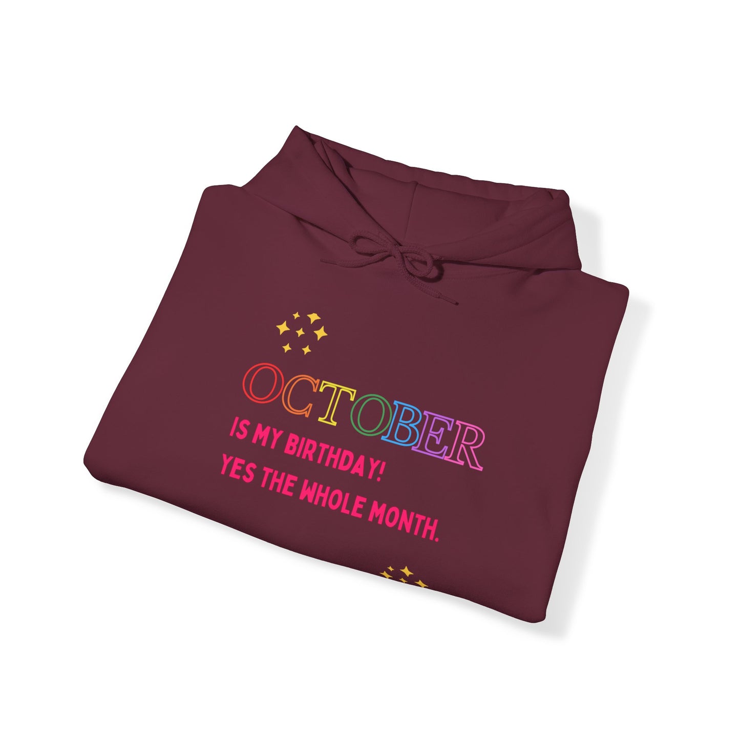 October birthday month sweater birthday sweater Christmas gifts Sweatshirt Gift for him Gift for Mom Gift