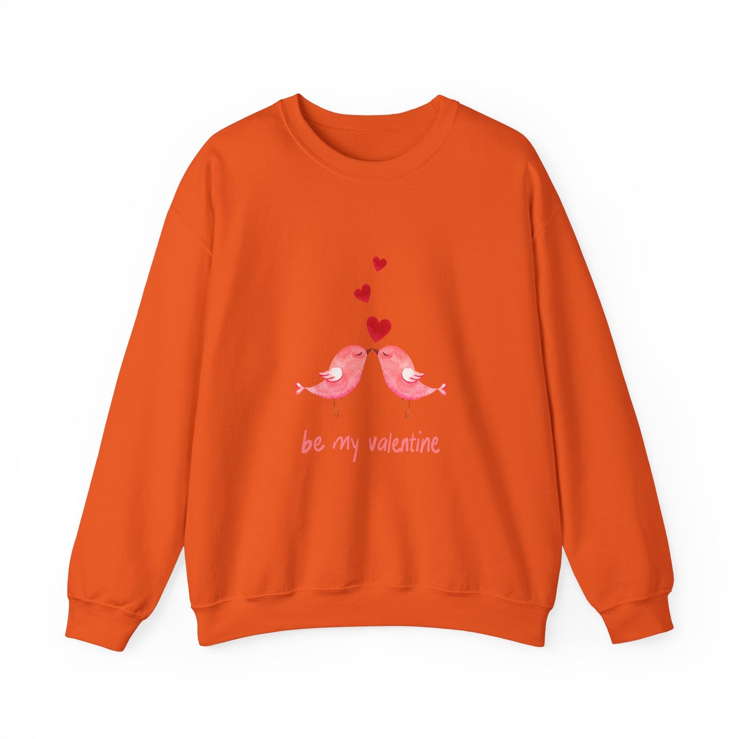 Bird Love sweater be my valentines Day sweatshirt valentines day shirt best friend gift for her Unisex owl sweater Love shirt holiday gift