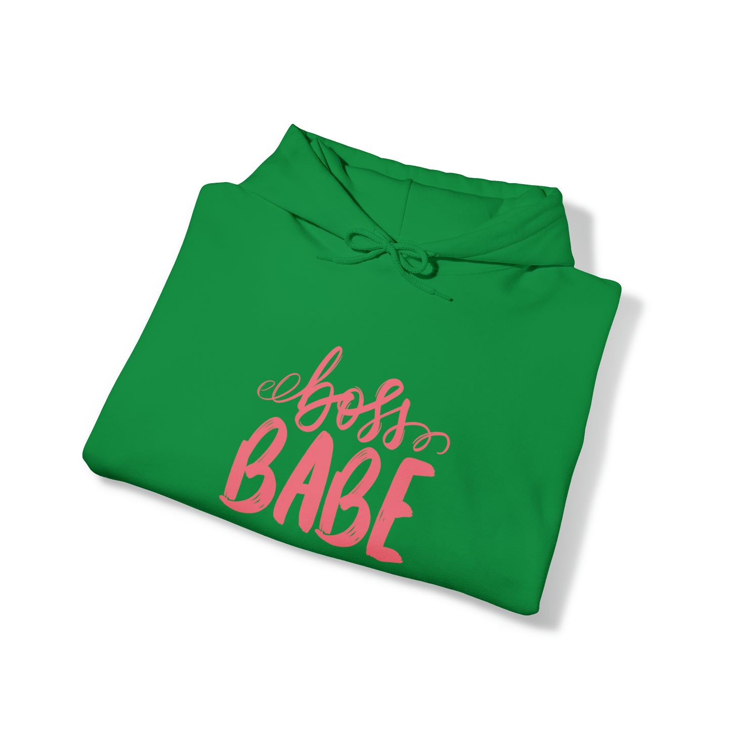 Boss Babe hoodie, boss babe energy, gift for her, millionaire babe, Unisex Heavy Blend Hooded Sweatshirt