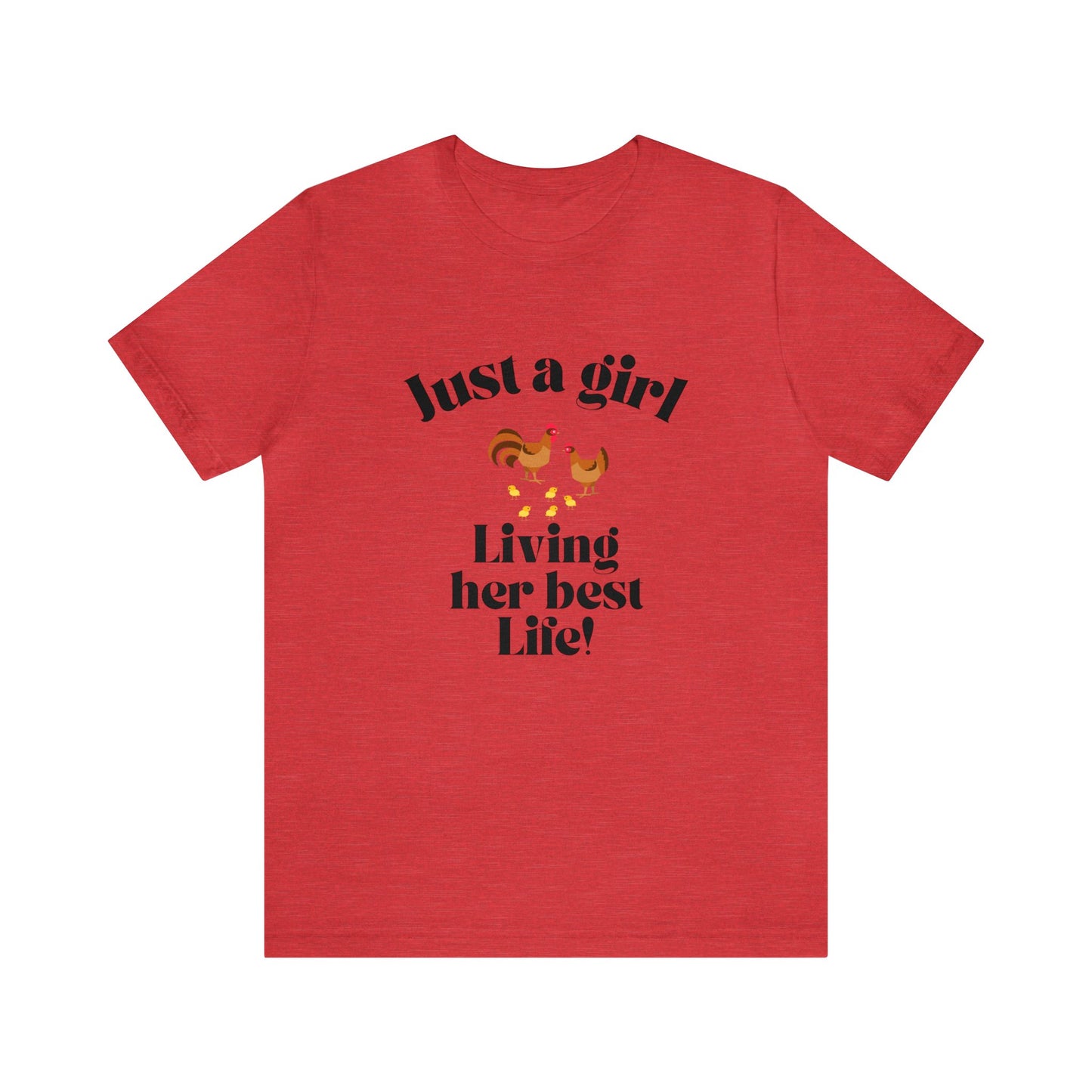 Just a girl who loves chickens shirt funny gift for her chicken shirt girlfriend shirt birthday Shirt Matching travel Tees farm life style